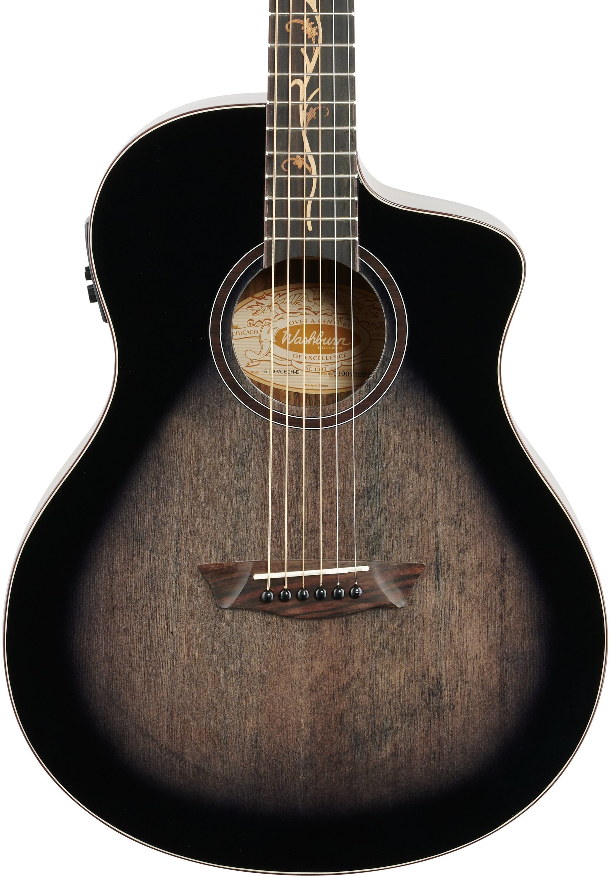 Washburn Bella Tono Vite S9V Acoustic-Electric Guitar