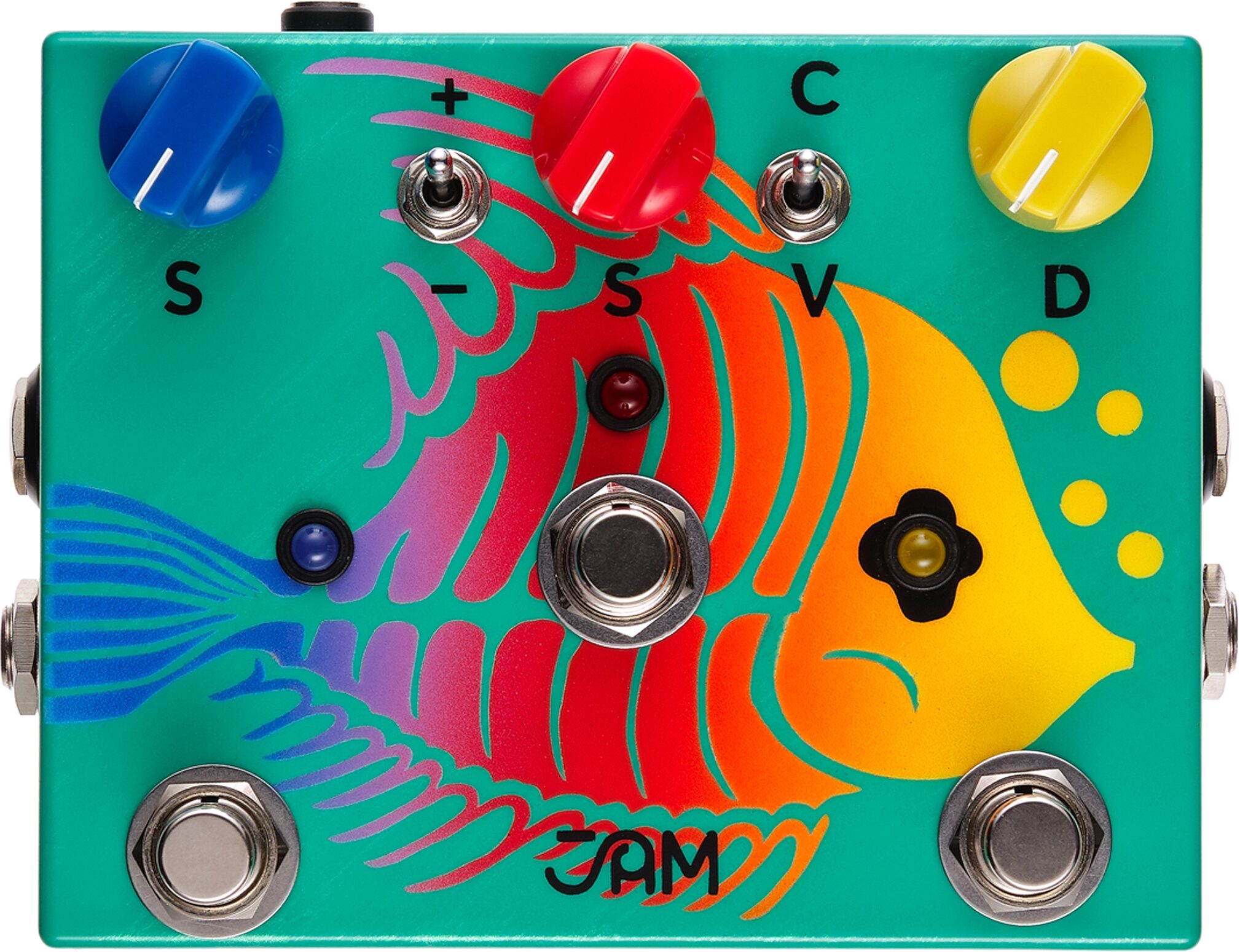 JAM Pedals RipplyFall Chorus Vibrato Phaser Pedal 5 JAM Pedals RipplyFall Chorus Vibrato Phaser Pedal