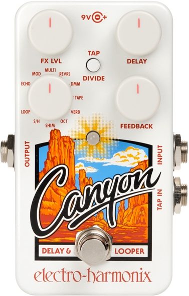 Electro-Harmonix Canyon Delay and Looper Pedal