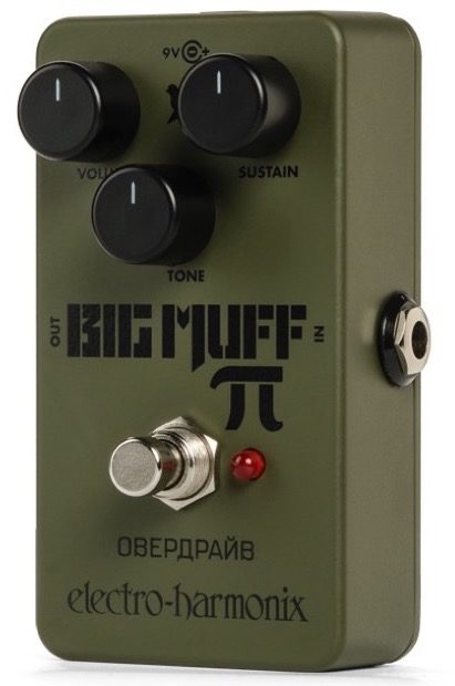 Electro-Harmonix Green Russian Big Muff Pi Pedal 1 Electro-Harmonix Green Russian Big Muff Pi Pedal