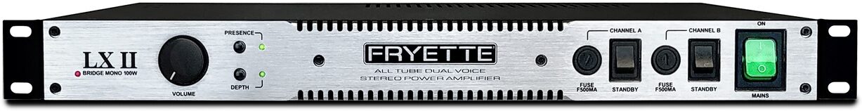 Fryette LX II Stereo Tube Guitar Power Amplifier (2x50 Watts)