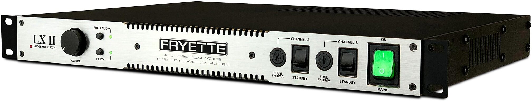 Fryette LX II Stereo Tube Guitar Power Amplifier (2x50 Watts) 2 Fryette LX II Stereo Tube Guitar Power Amplifier (2x50 Watts)