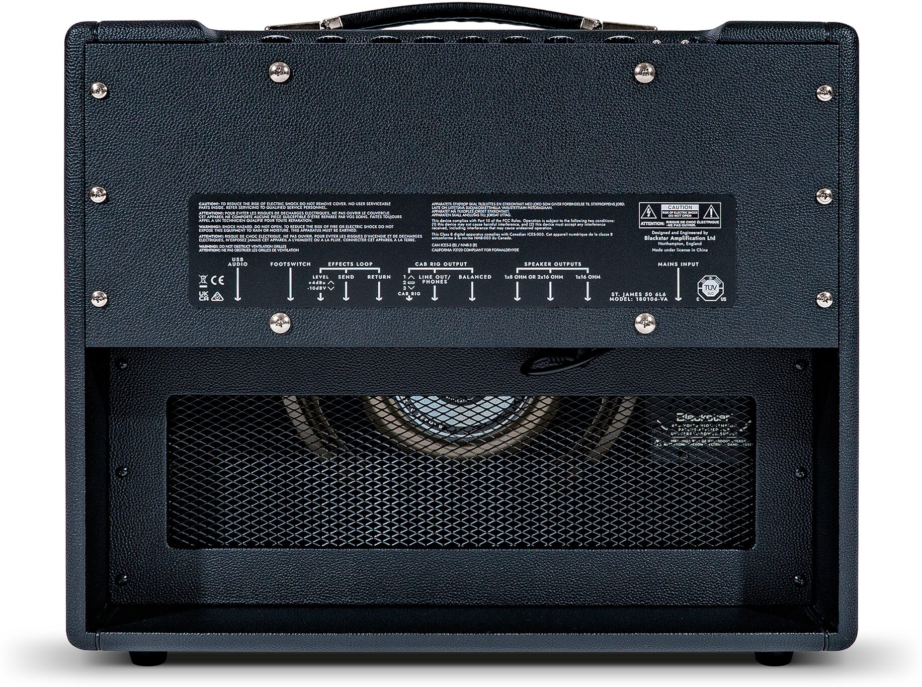 Blackstar St. James 50 6L6 Guitar Combo Amplifier (50 Watts, 1x12") 4 Blackstar St. James 50 6L6 Guitar Combo Amplifier (50 Watts, 1x12")