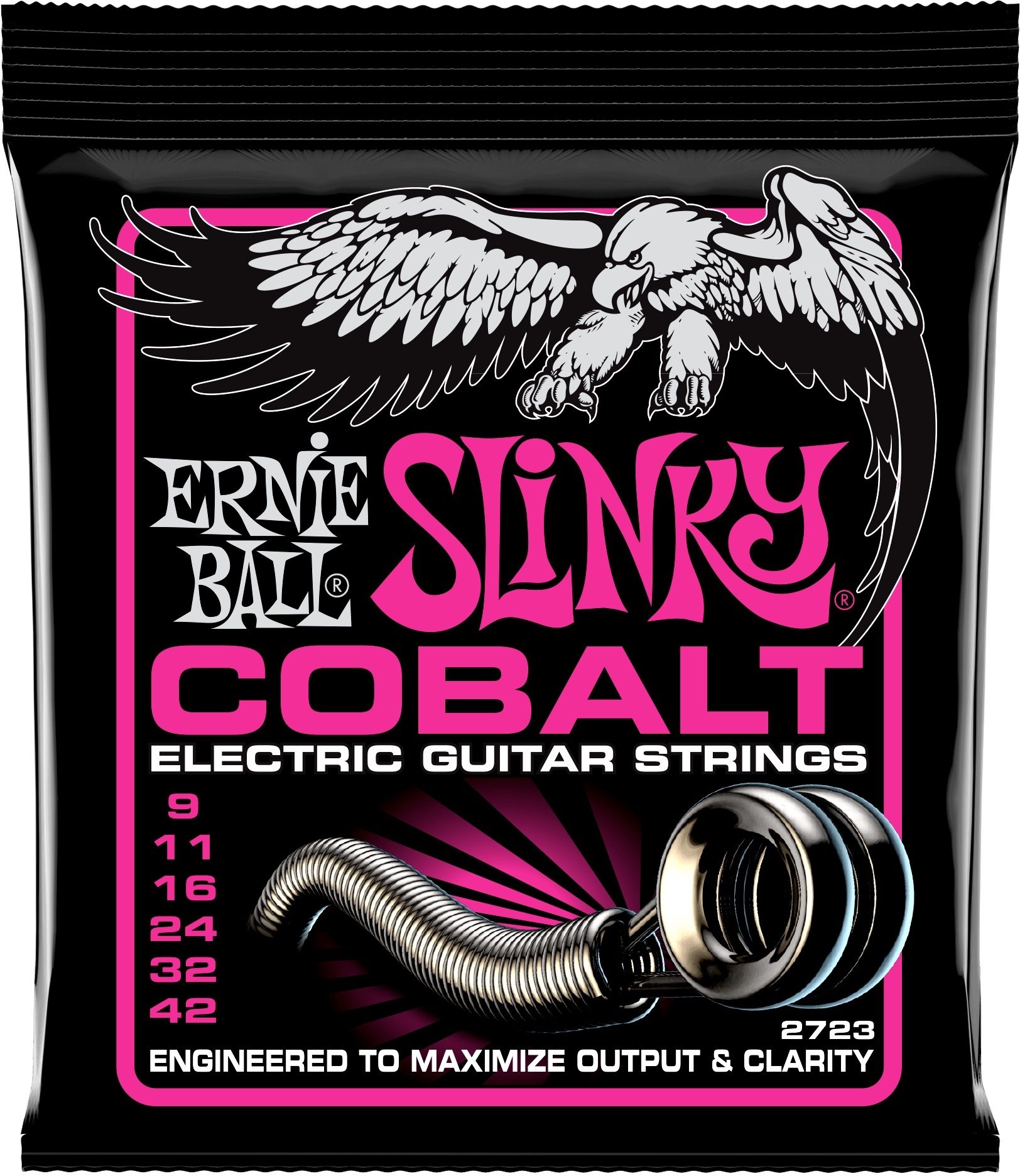 Ernie Ball Super Slinky Cobalt Electric Guitar Strings - 9-42 Gauge