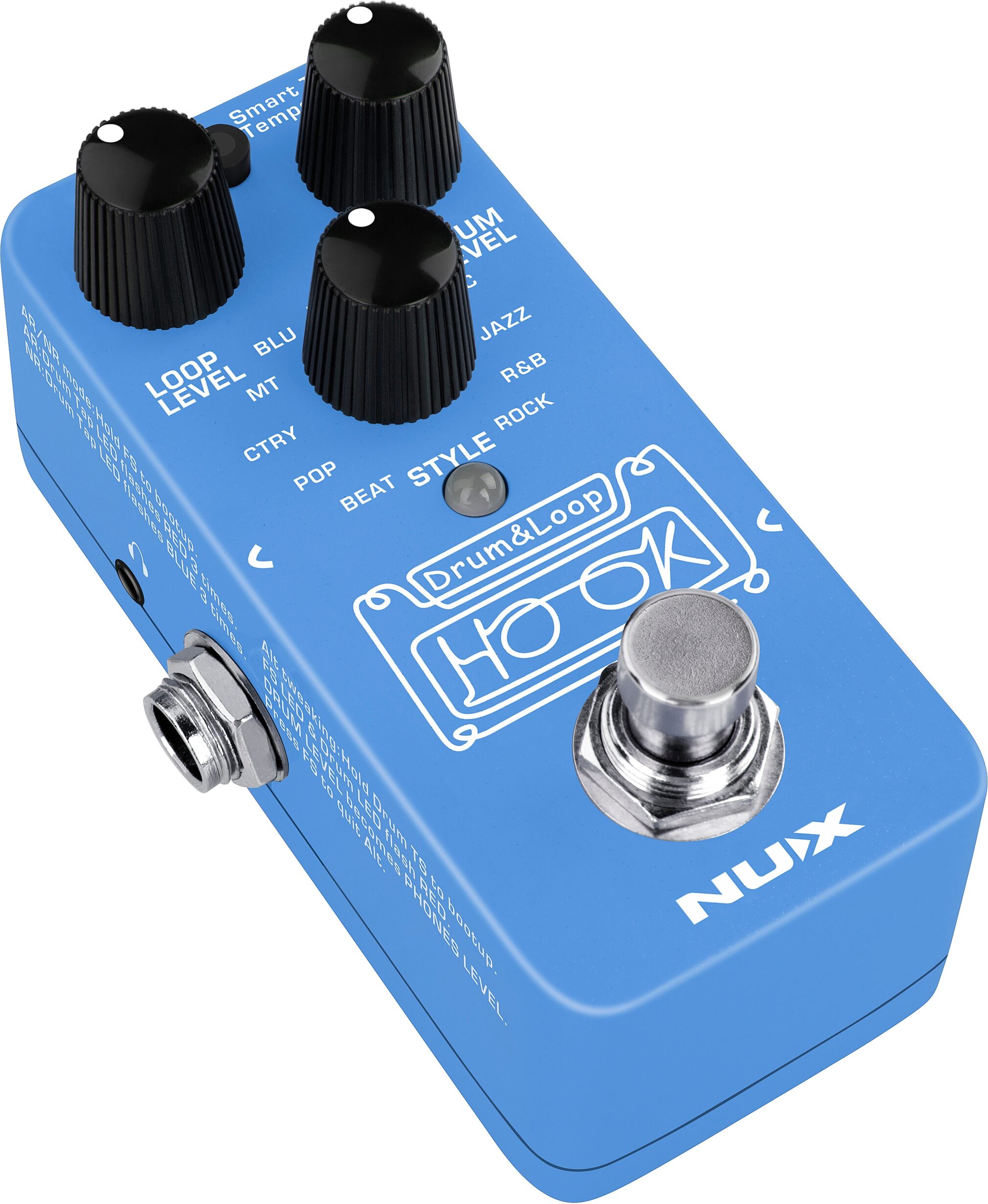 NUX NDL-3 Hook Drum and Loop Pedal 3 NUX NDL-3 Hook Drum and Loop Pedal