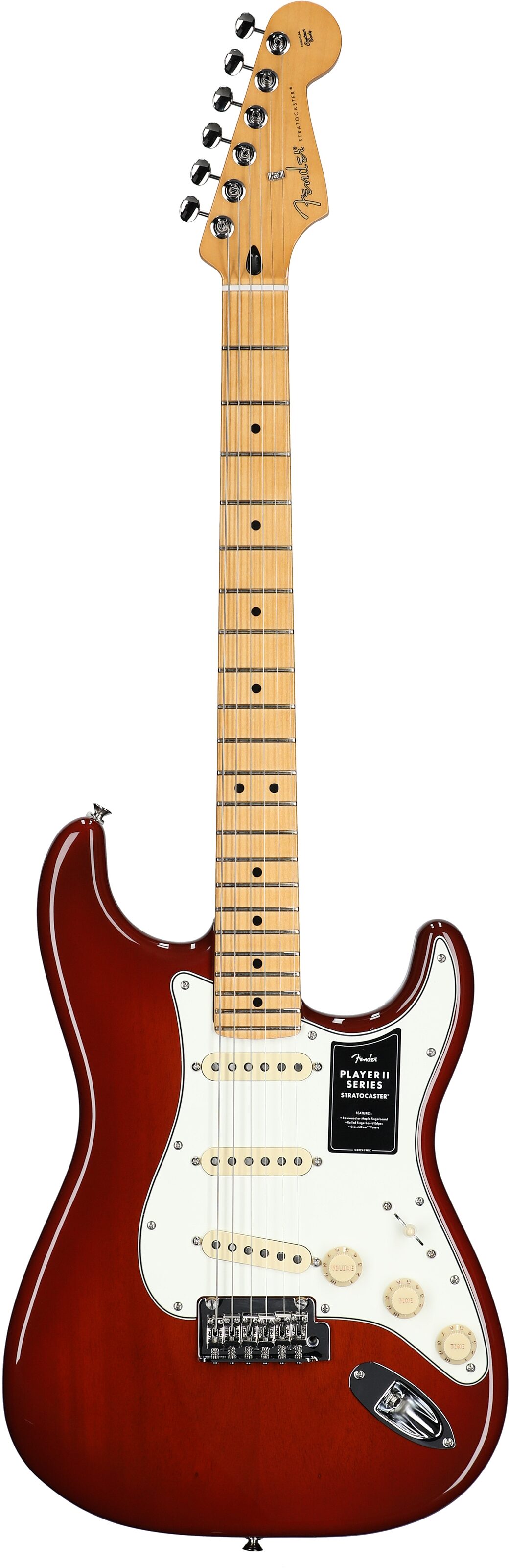 Fender Player II Stratocaster Chambered Mahogany Electric Guitar 2 Fender Player II Stratocaster Chambered Mahogany Electric Guitar