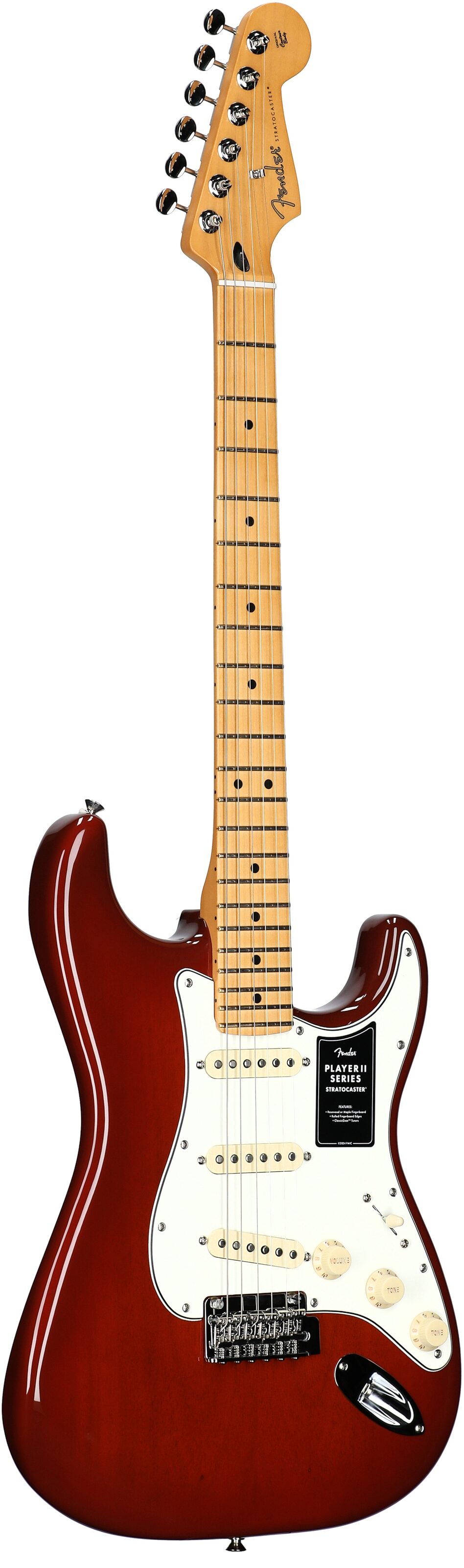 Fender Player II Stratocaster Chambered Mahogany Electric Guitar 6 Fender Player II Stratocaster Chambered Mahogany Electric Guitar