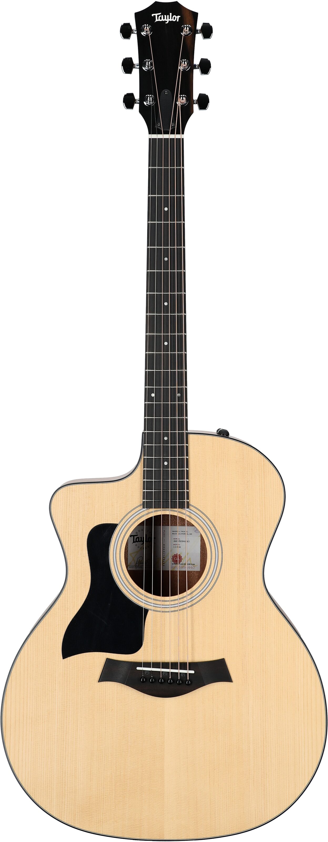 Taylor 114ce Grand Auditorium Acoustic-Electric Guitar, Left-Handed (with Gig Bag) 2 Taylor 114ce Grand Auditorium Acoustic-Electric Guitar, Left-Handed (with Gig Bag)
