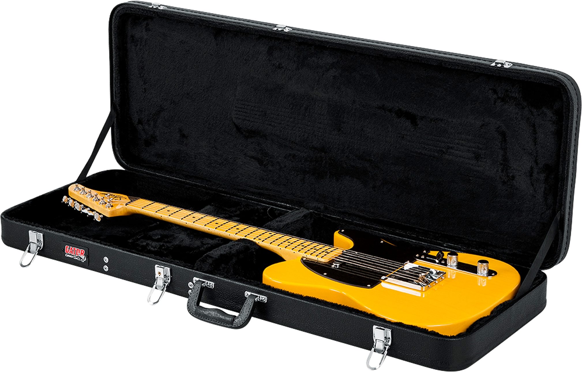 Gator GWE-ELEC Electric Guitar Wood Case 7 Gator GWE-ELEC Electric Guitar Wood Case