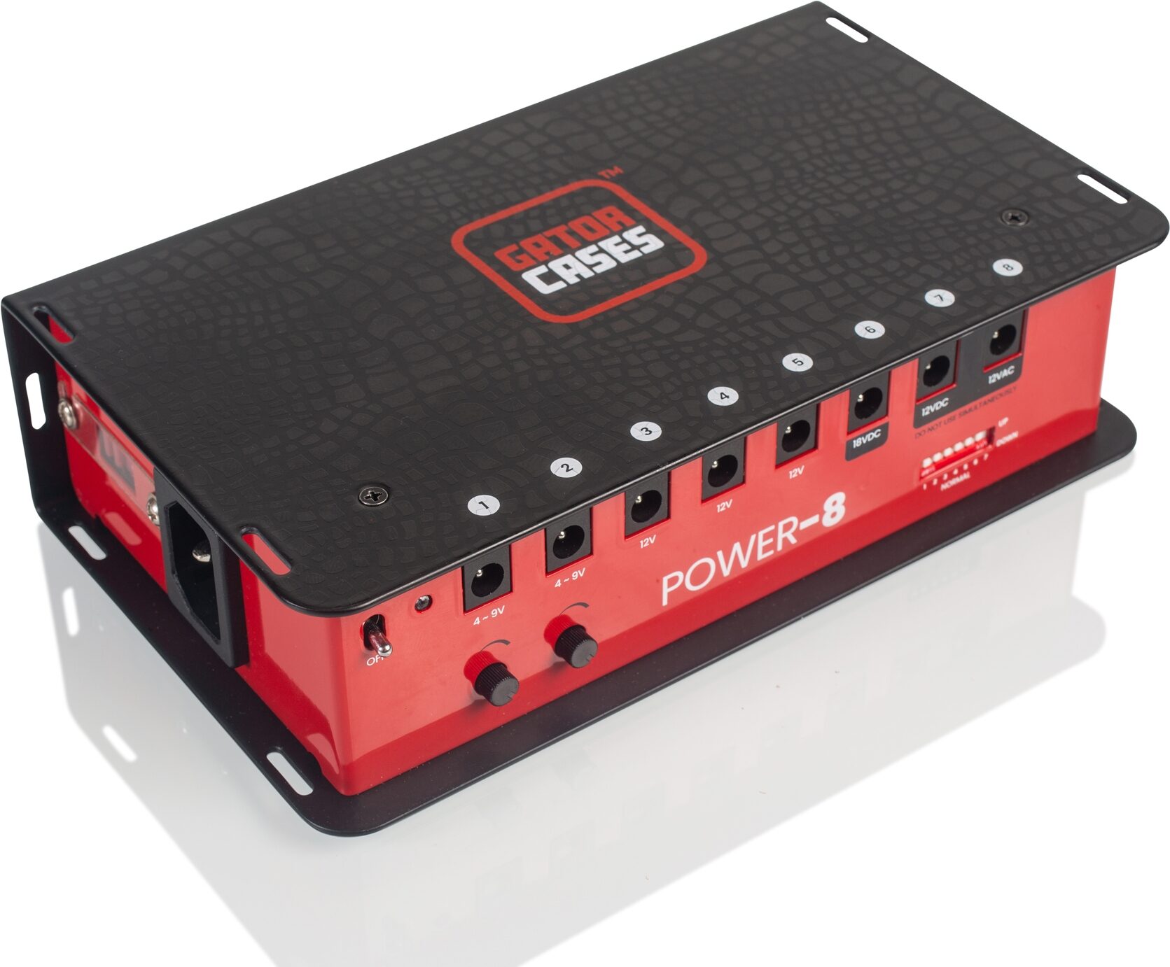 Gator GTR-PWR-8 Power-8 Pedal Board Power Supply 1 Gator GTR-PWR-8 Power-8 Pedal Board Power Supply