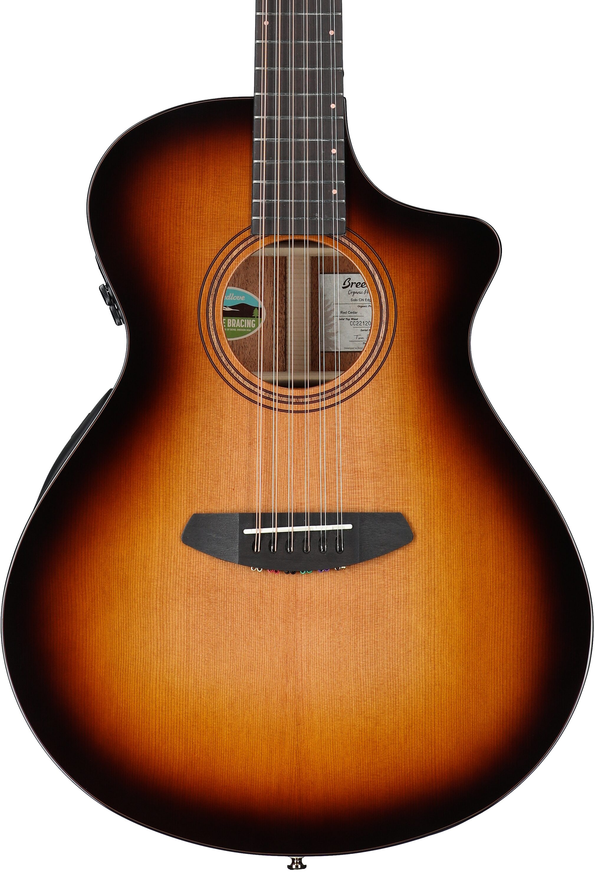 Breedlove Organic Pro Solo Concert CE Acoustic-Electric Guitar, 12-String (with Case) 5 Breedlove Organic Pro Solo Concert CE Acoustic-Electric Guitar, 12-String (with Case)