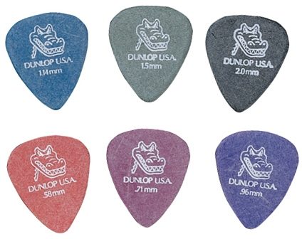Dunlop Gator Grip Standard Picks (12-Pack)