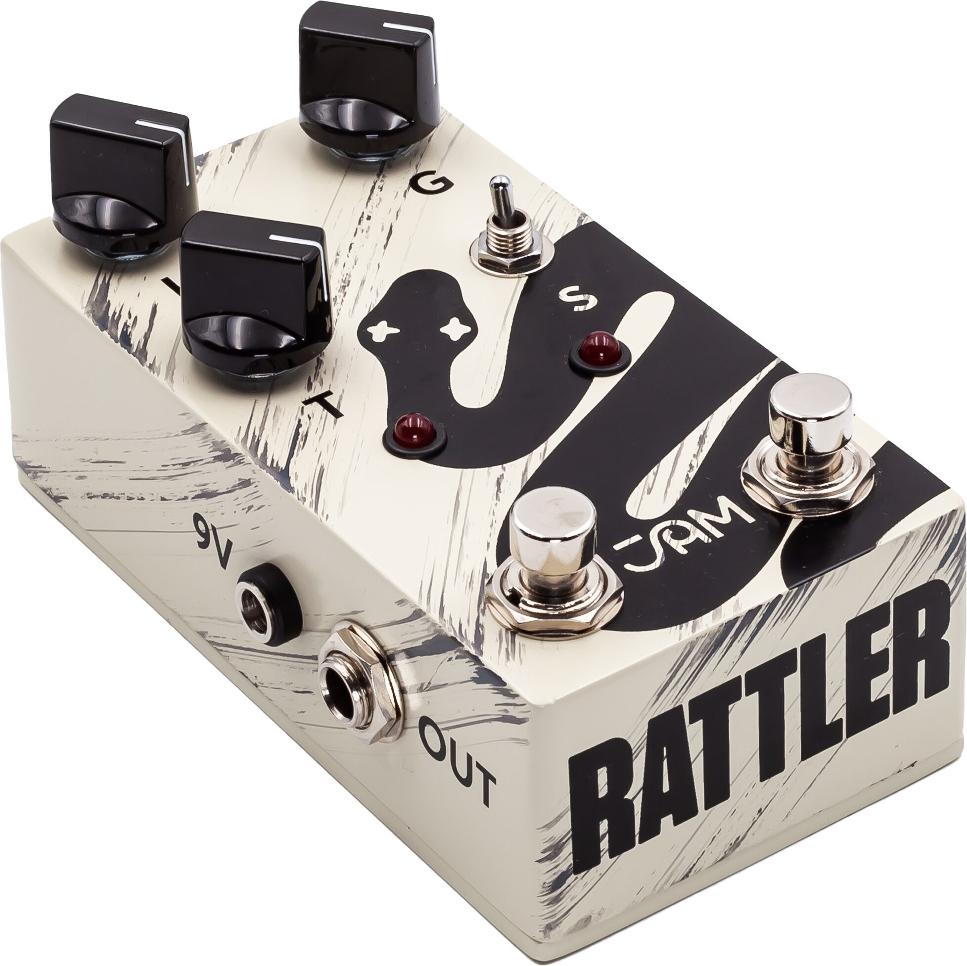 JAM Pedals Rattler Mk2 Distortion Pedal 1 JAM Pedals Rattler Mk2 Distortion Pedal