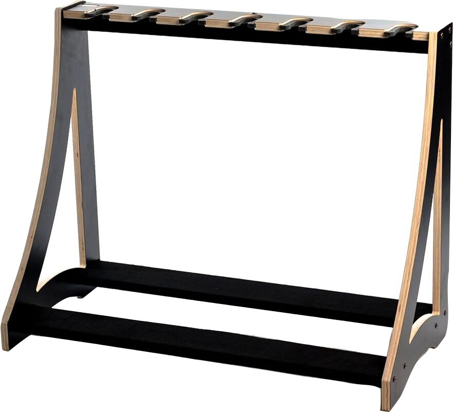 DRS Racks Alpha7 Black Guitar Rack (7-Space) 10 DRS Racks Alpha7 Black Guitar Rack (7-Space)