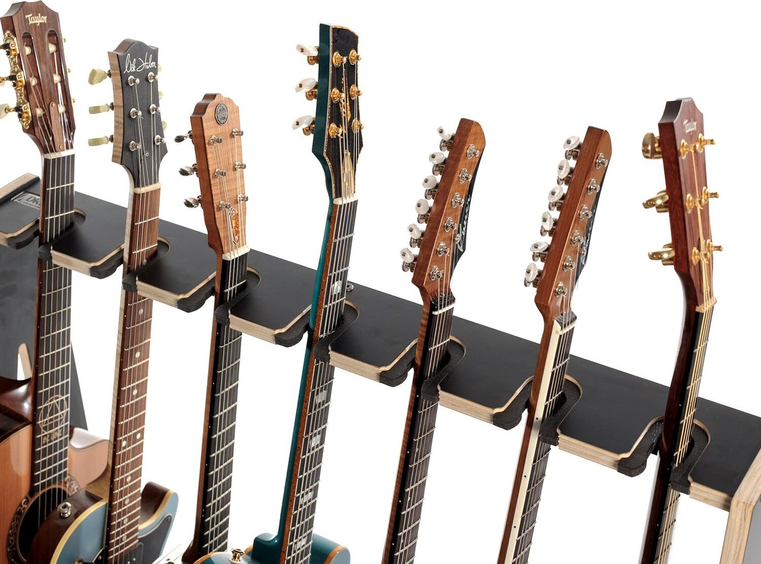 DRS Racks Alpha7 Black Guitar Rack (7-Space) 3 DRS Racks Alpha7 Black Guitar Rack (7-Space)