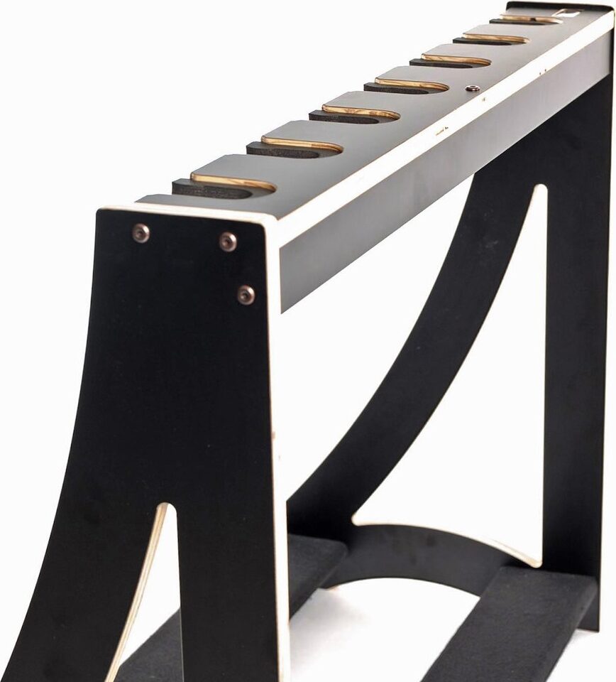 DRS Racks Alpha7 Black Guitar Rack (7-Space) 5 DRS Racks Alpha7 Black Guitar Rack (7-Space)