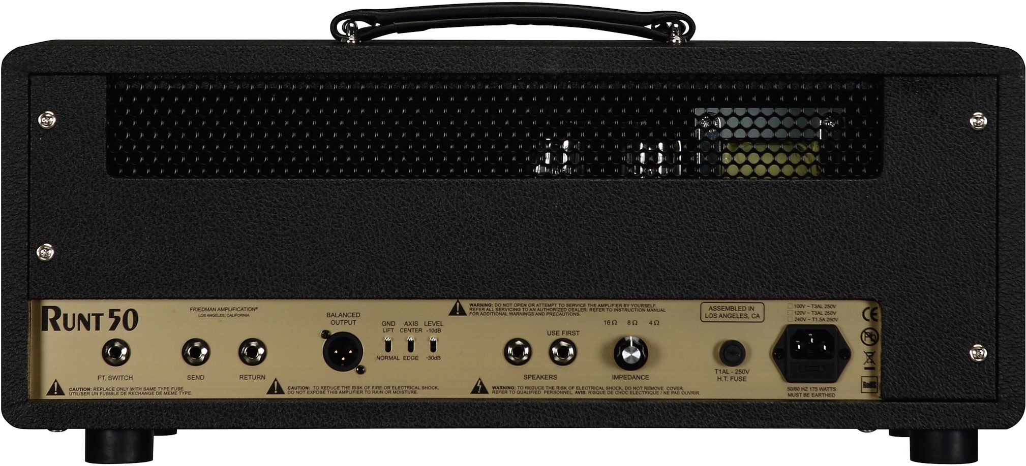 Friedman Runt 50 Guitar Amplifier Head, 2-Channel (50 Watts) 3 Friedman Runt 50 Guitar Amplifier Head, 2-Channel (50 Watts)