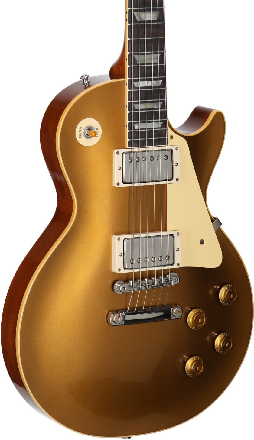 Gibson Custom 57 Les Paul Standard Goldtop VOS Electric Guitar (with Case) 3 Gibson Custom 57 Les Paul Standard Goldtop VOS Electric Guitar (with Case)