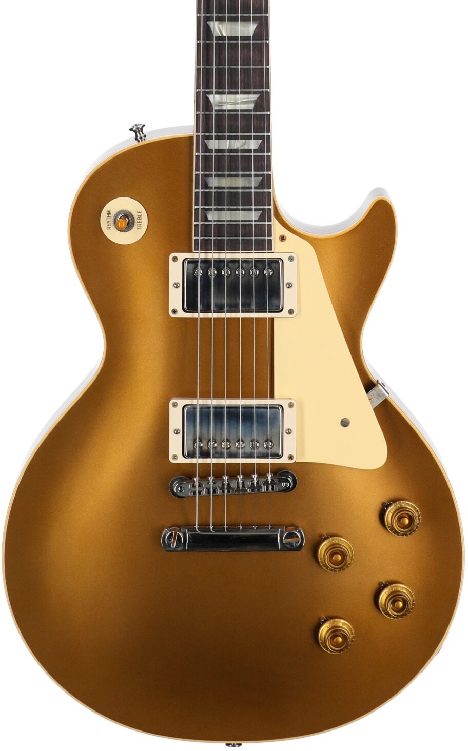 Gibson Custom 57 Les Paul Standard Goldtop VOS Electric Guitar (with Case) 1 Gibson Custom 57 Les Paul Standard Goldtop VOS Electric Guitar (with Case)