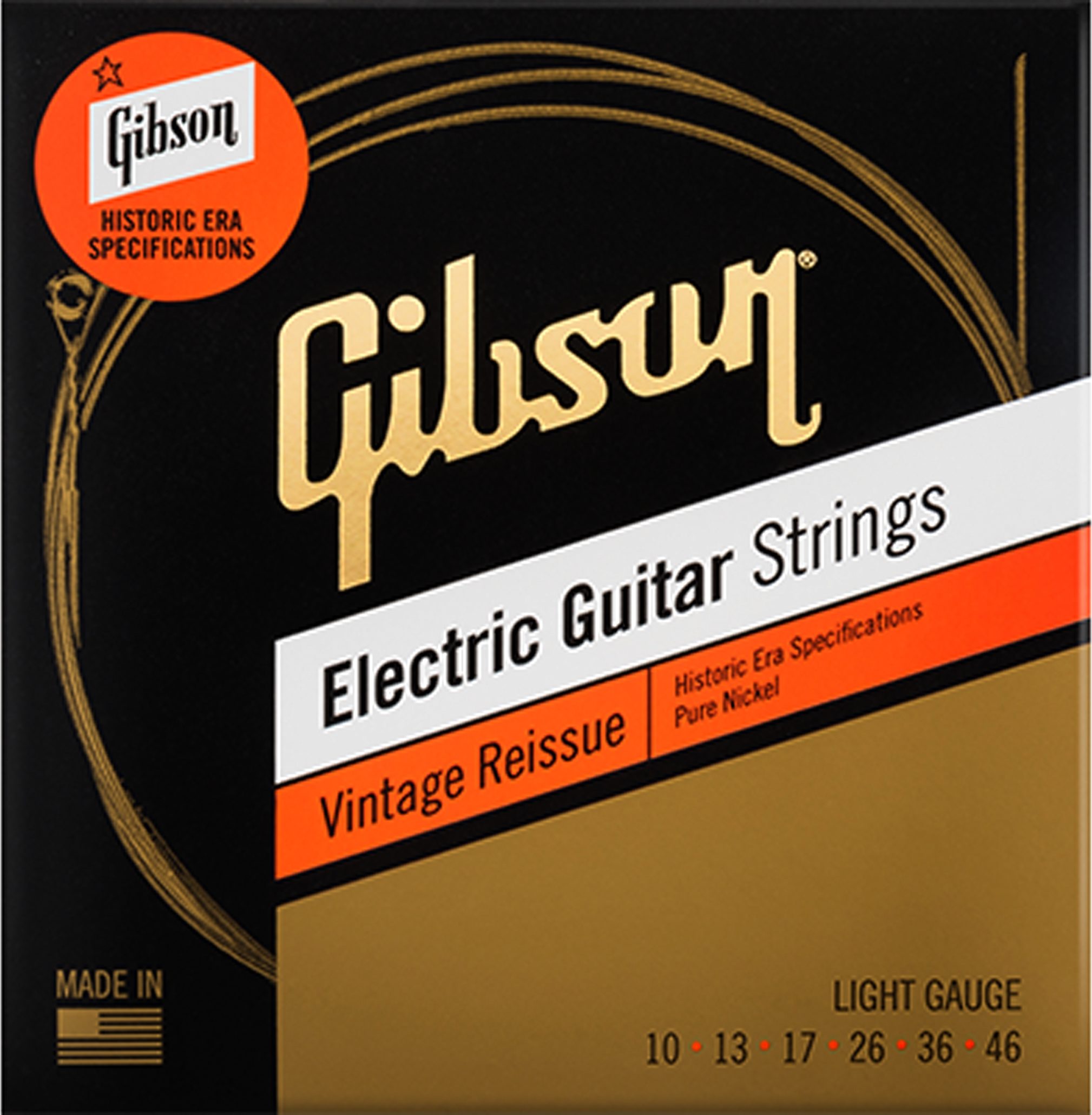 Gibson Vintage Reissue Electric Guitar Strings
