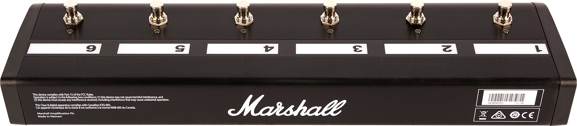 Marshall PEDL-91016 6-Way Footswitch Pedal 2 Marshall PEDL-91016 6-Way Footswitch Pedal