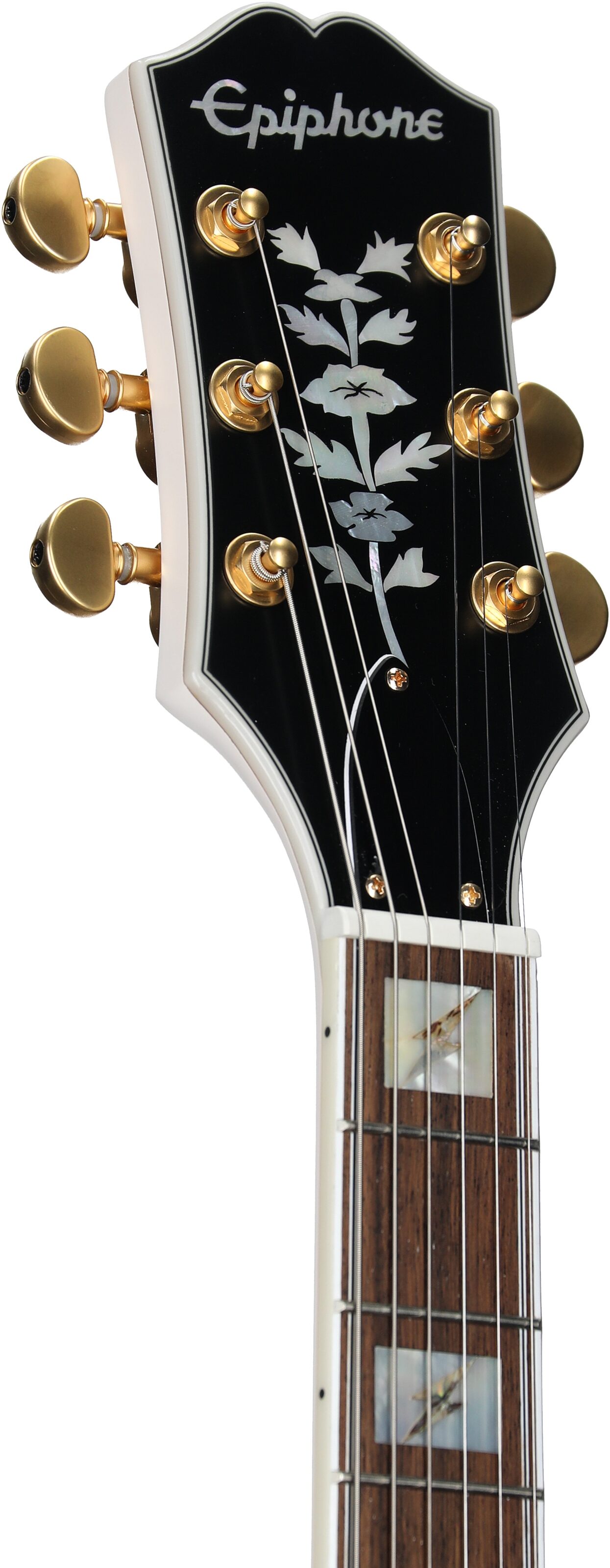 Epiphone Emily Wolfe White Wolfe Sheraton Electric Guitar (with Case) 4 Epiphone Emily Wolfe White Wolfe Sheraton Electric Guitar (with Case)