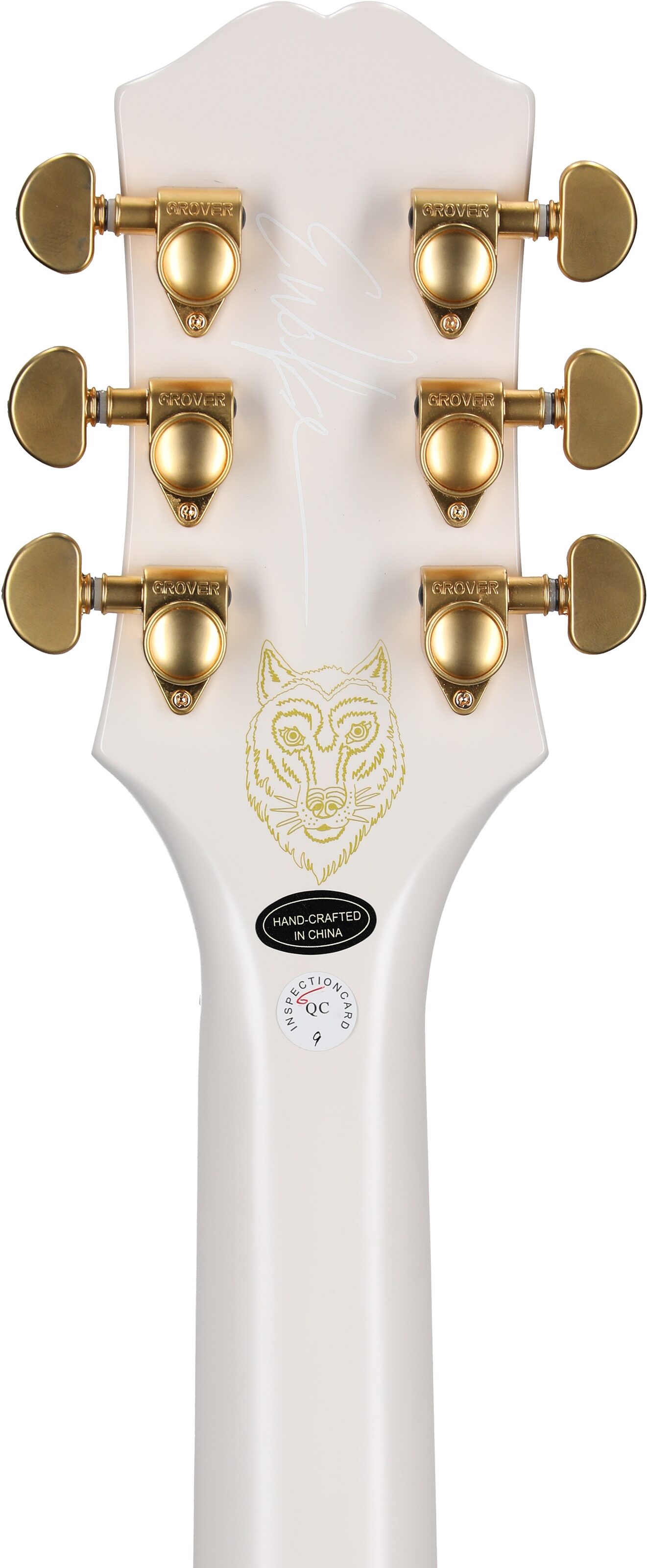 Epiphone Emily Wolfe White Wolfe Sheraton Electric Guitar (with Case) 8 Epiphone Emily Wolfe White Wolfe Sheraton Electric Guitar (with Case)