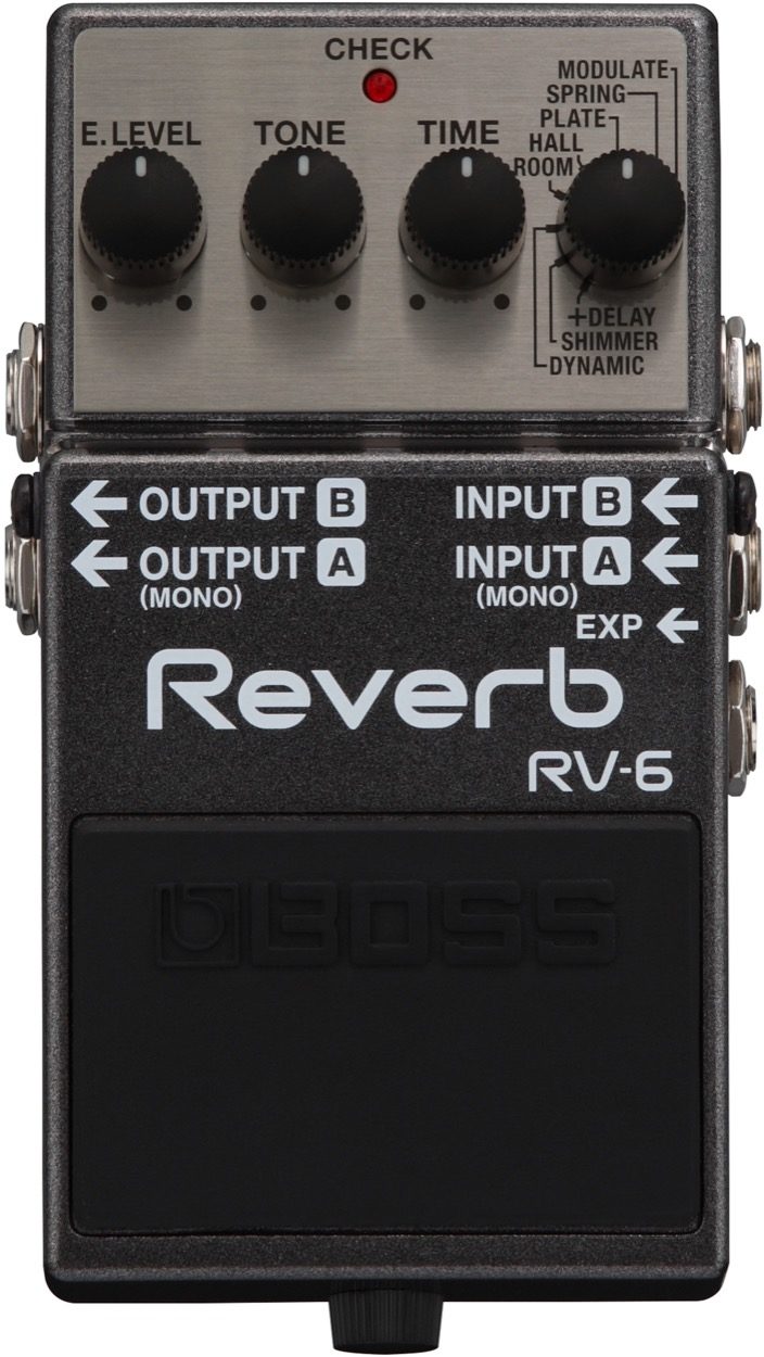 Boss RV-6 Digital Reverb Pedal 2 Boss RV-6 Digital Reverb Pedal