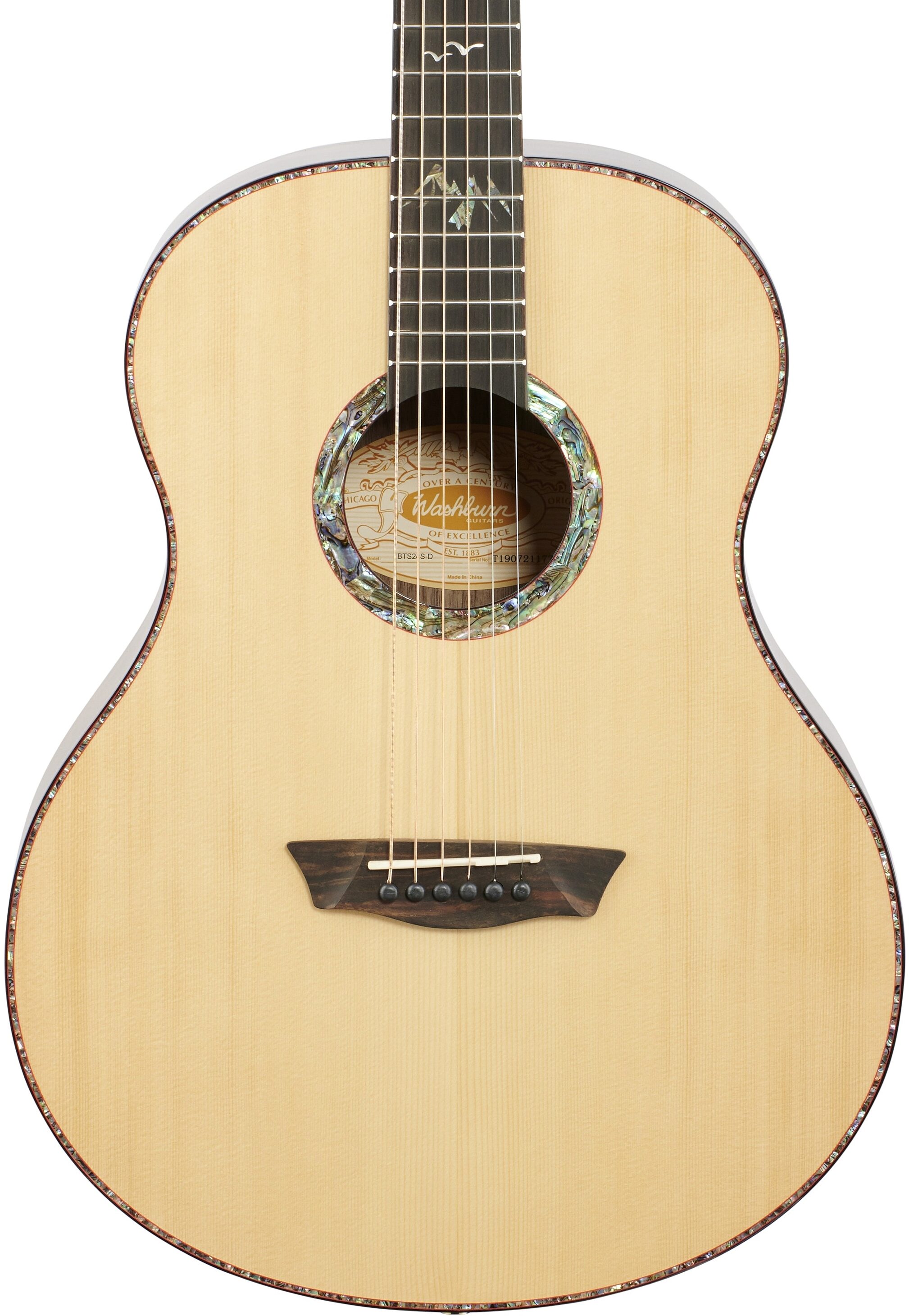 Washburn Bella Tono Elegante S24S Acoustic Guitar 5 Washburn Bella Tono Elegante S24S Acoustic Guitar