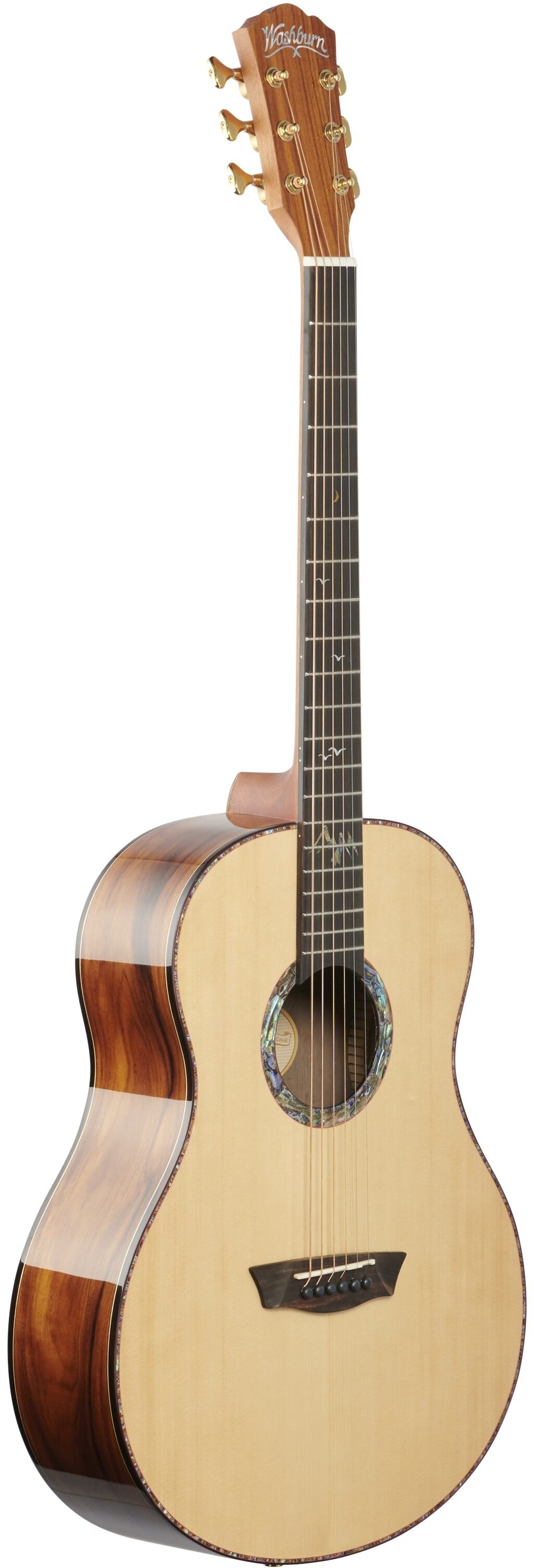 Washburn Bella Tono Elegante S24S Acoustic Guitar 6 Washburn Bella Tono Elegante S24S Acoustic Guitar
