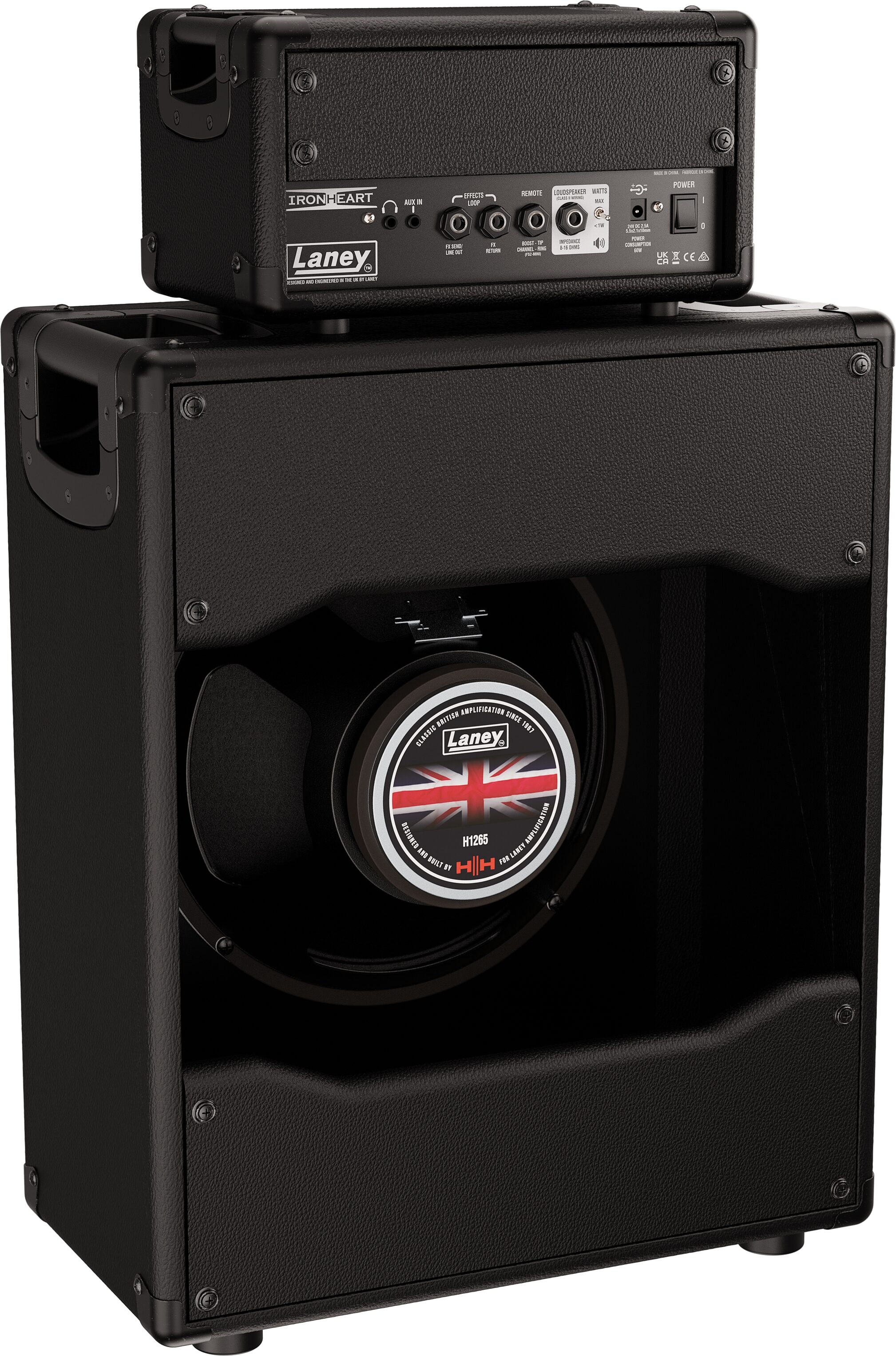 Laney IRF Leadtop Leadrig Guitar Amplifier Stack (60 Watts, 1x12" Cabinet) 2 Laney IRF Leadtop Leadrig Guitar Amplifier Stack (60 Watts, 1x12" Cabinet)