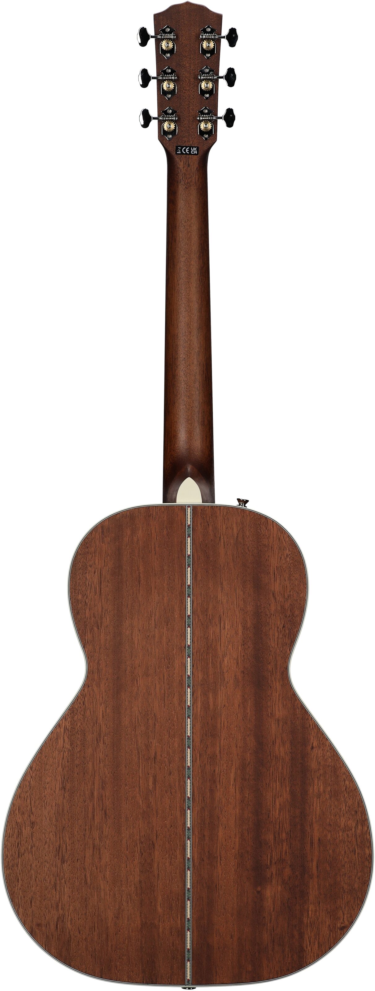 Fender Paramount PS-220E Parlor Acoustic-Electric Guitar (with Case) 3 Fender Paramount PS-220E Parlor Acoustic-Electric Guitar (with Case)