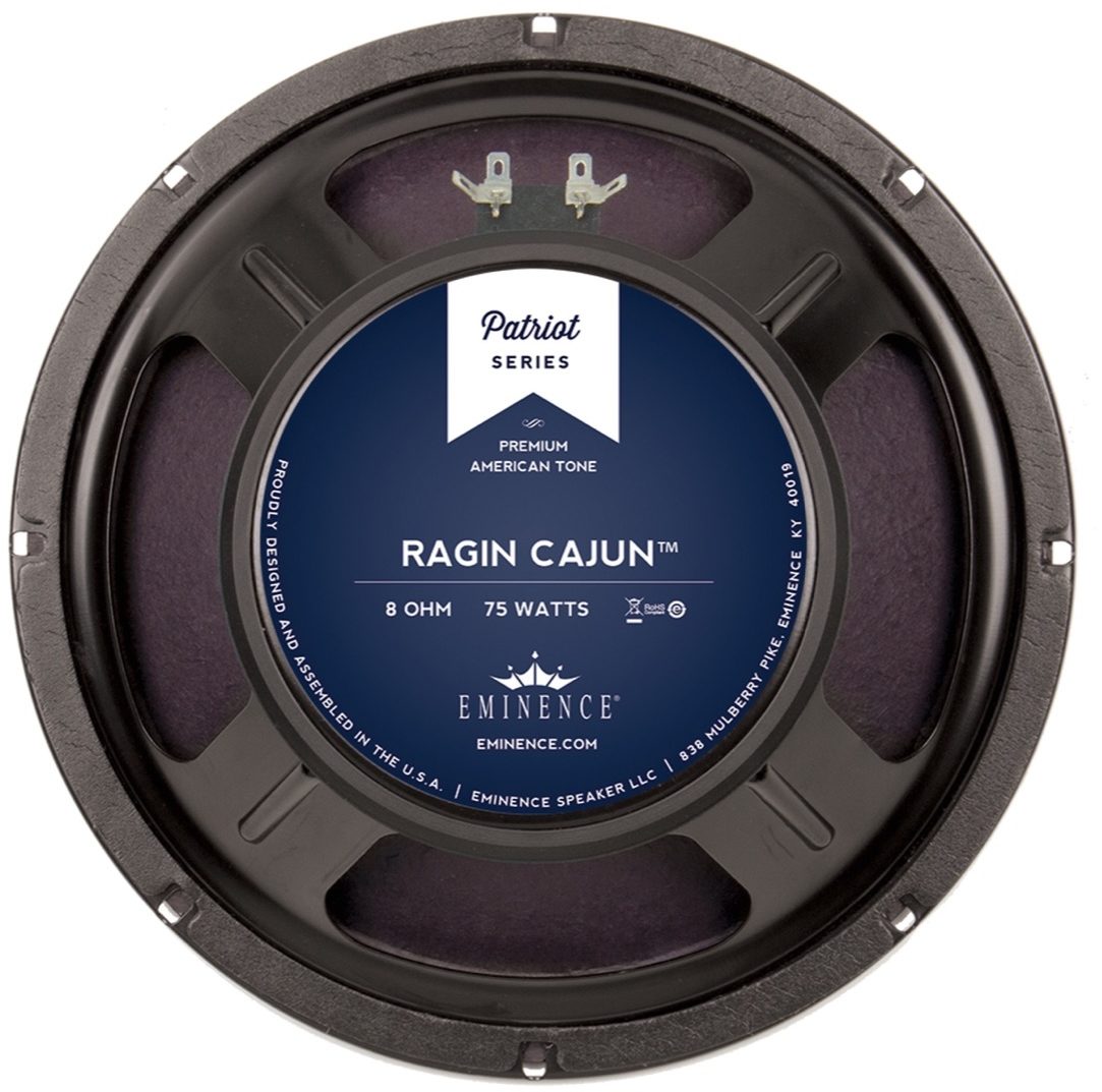 Eminence Ragin' Cajun Patriot Guitar Speaker (75 Watts, 10") 2 Eminence Ragin' Cajun Patriot Guitar Speaker (75 Watts, 10")