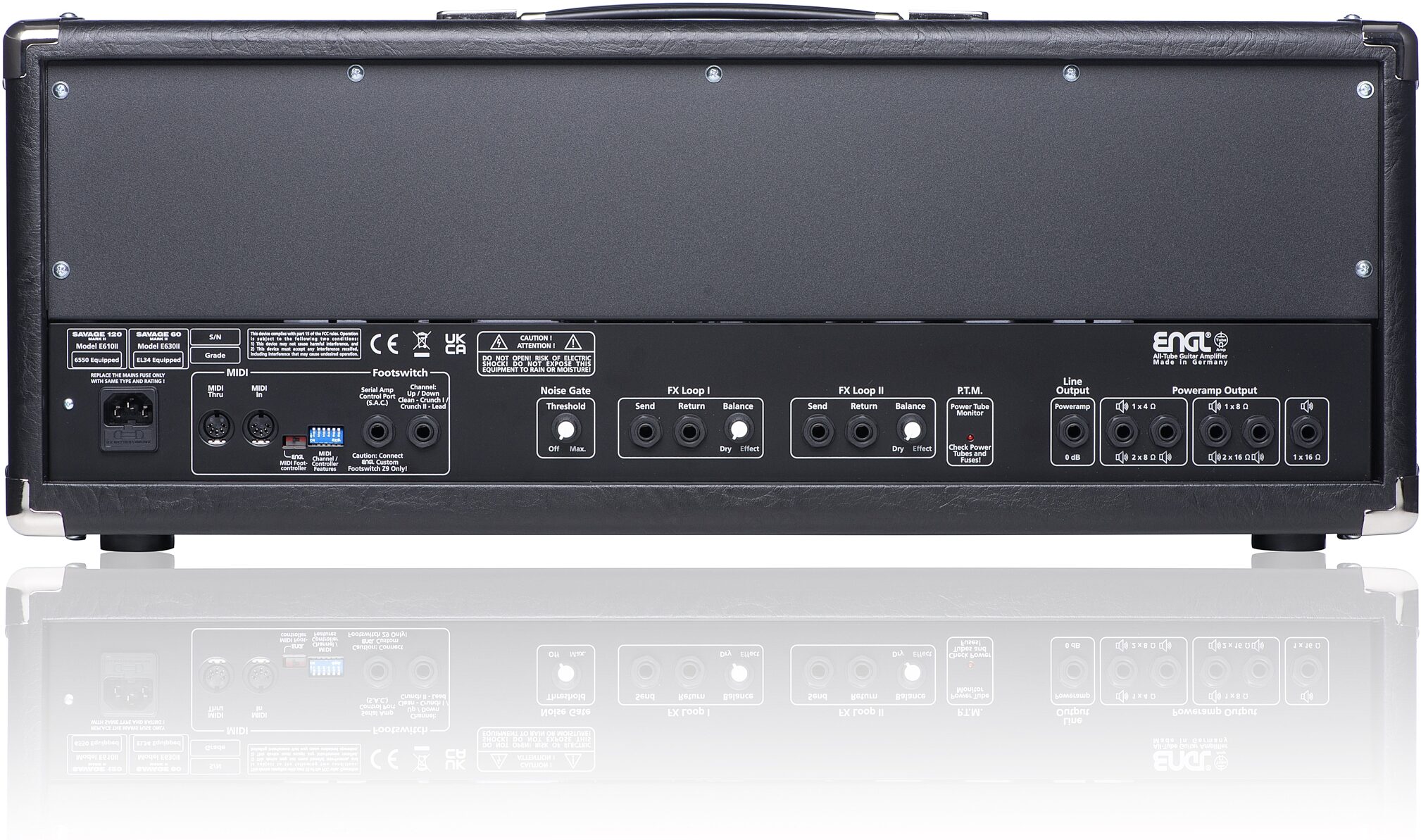 Engl Savage 120 MkII Guitar Amplifier Head (120 Watts) 3 Engl Savage 120 MkII Guitar Amplifier Head (120 Watts)