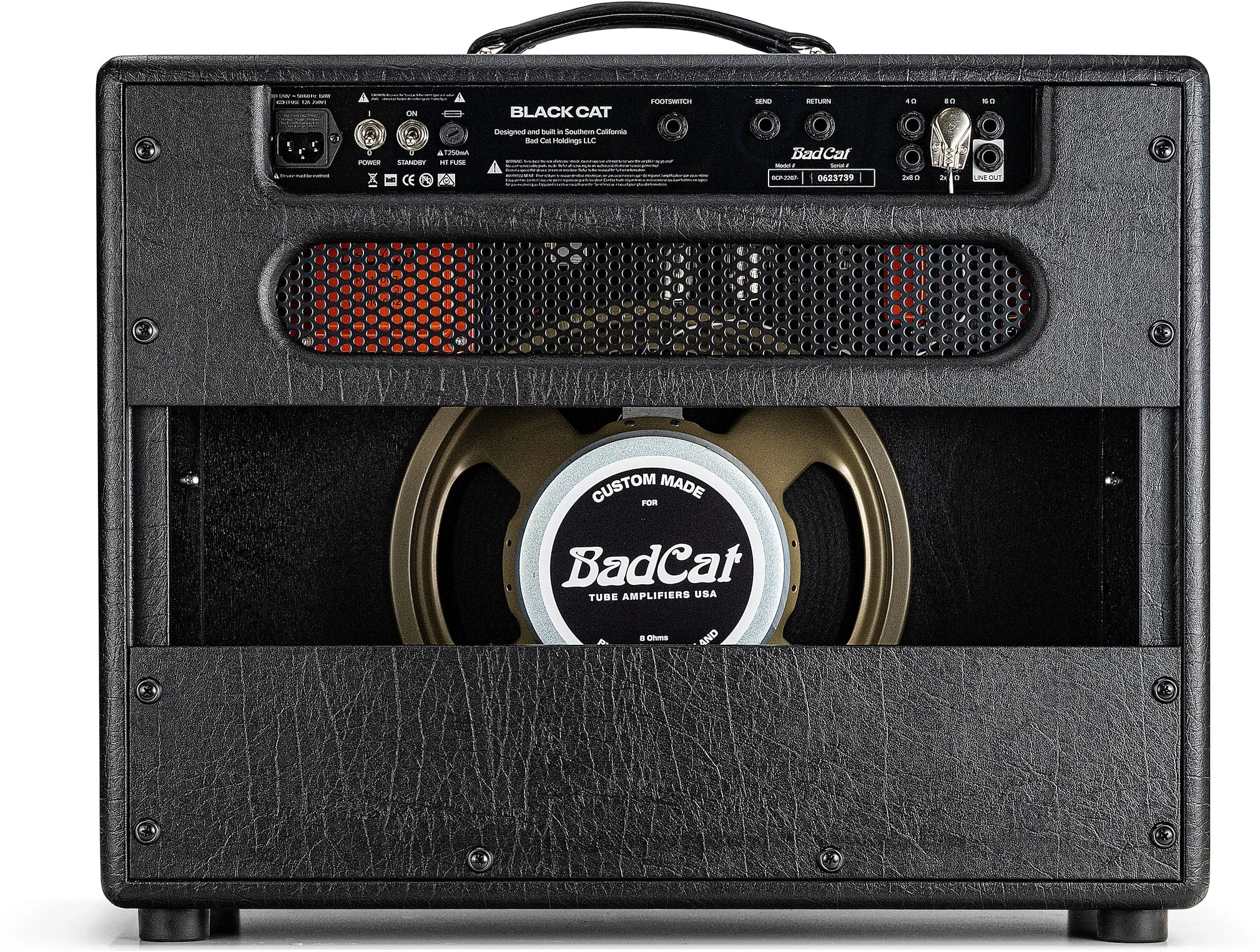 Bad Cat Black Cat Guitar Combo Amplifier (20 Watts, 1x12") 4 Bad Cat Black Cat Guitar Combo Amplifier (20 Watts, 1x12")