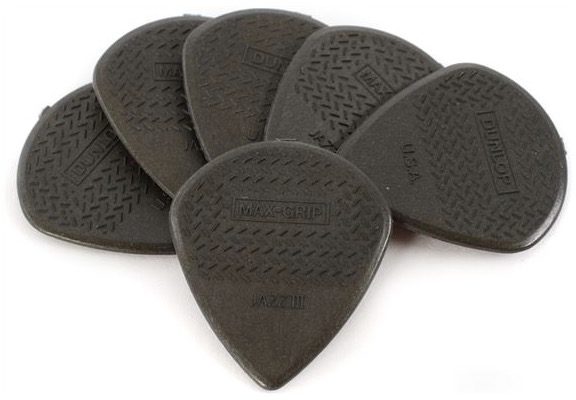 Dunlop Nylon Max-Grip Jazz III Guitar Picks