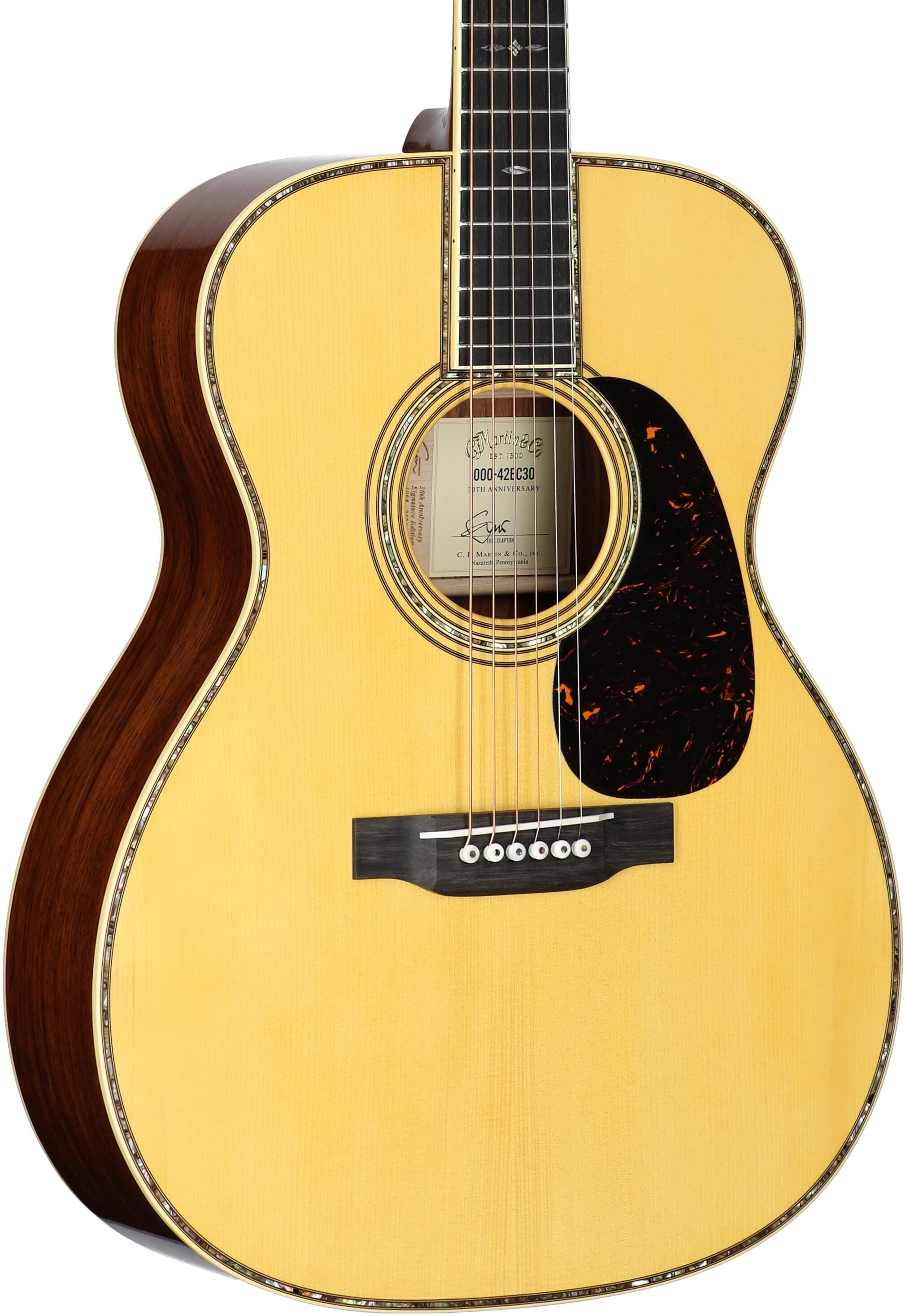 Martin 000-42EC Eric Clapton 30th Anniversary Acoustic Guitar (with Case) 1 Martin 000-42EC Eric Clapton 30th Anniversary Acoustic Guitar (with Case)