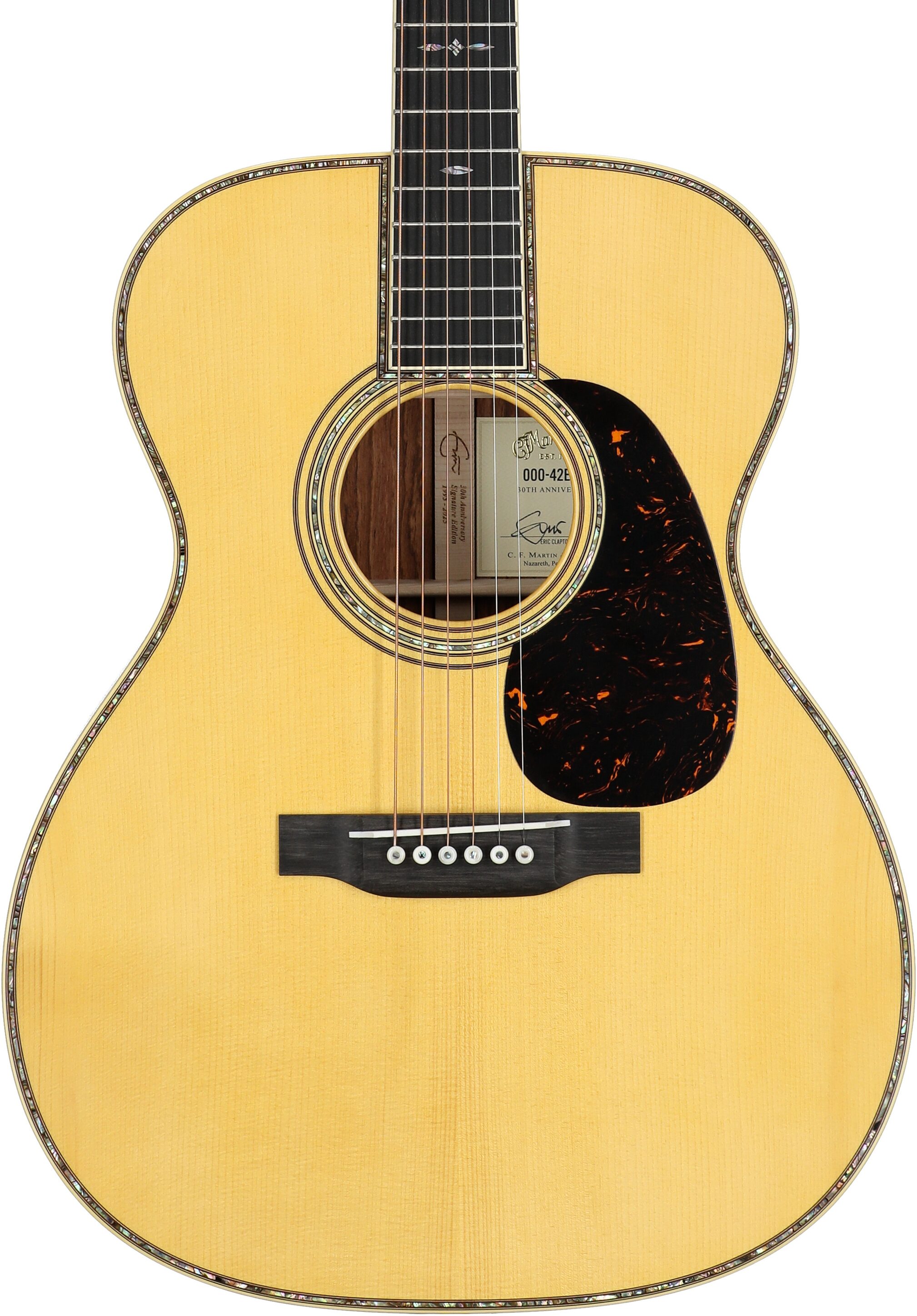 Martin 000-42EC Eric Clapton 30th Anniversary Acoustic Guitar (with Case) 5 Martin 000-42EC Eric Clapton 30th Anniversary Acoustic Guitar (with Case)