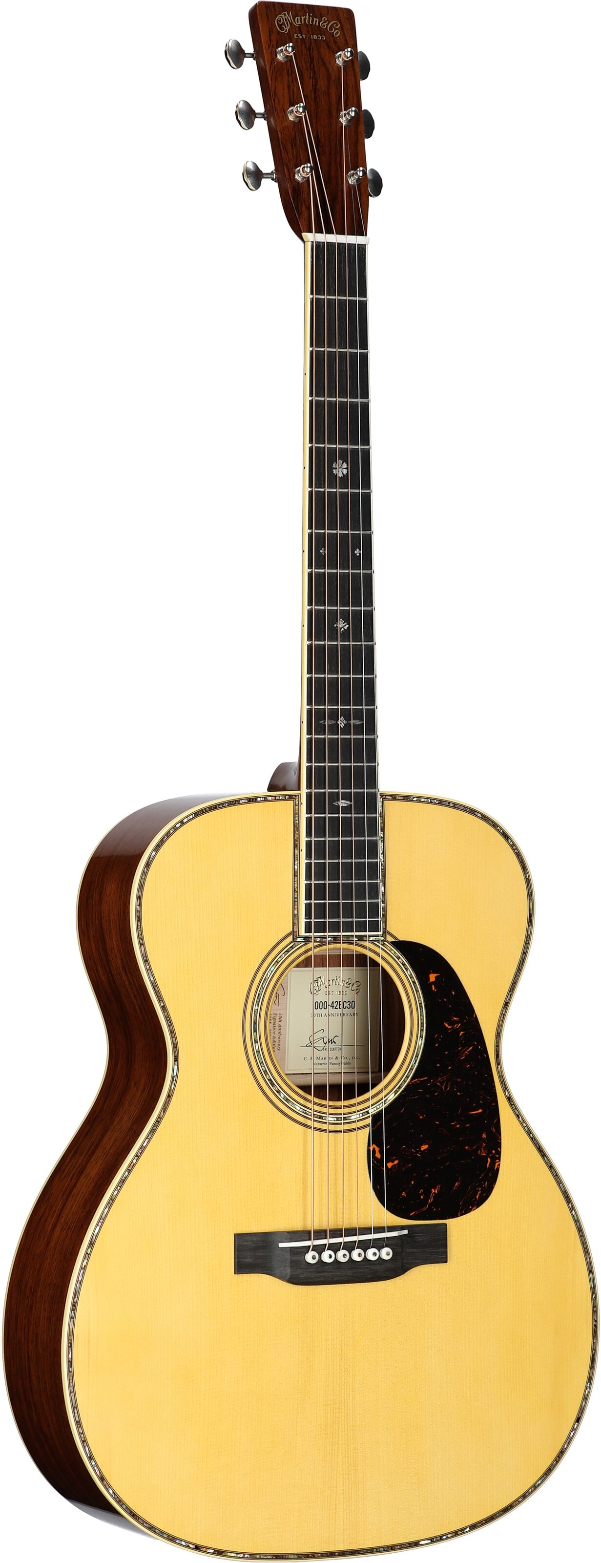Martin 000-42EC Eric Clapton 30th Anniversary Acoustic Guitar (with Case) 6 Martin 000-42EC Eric Clapton 30th Anniversary Acoustic Guitar (with Case)