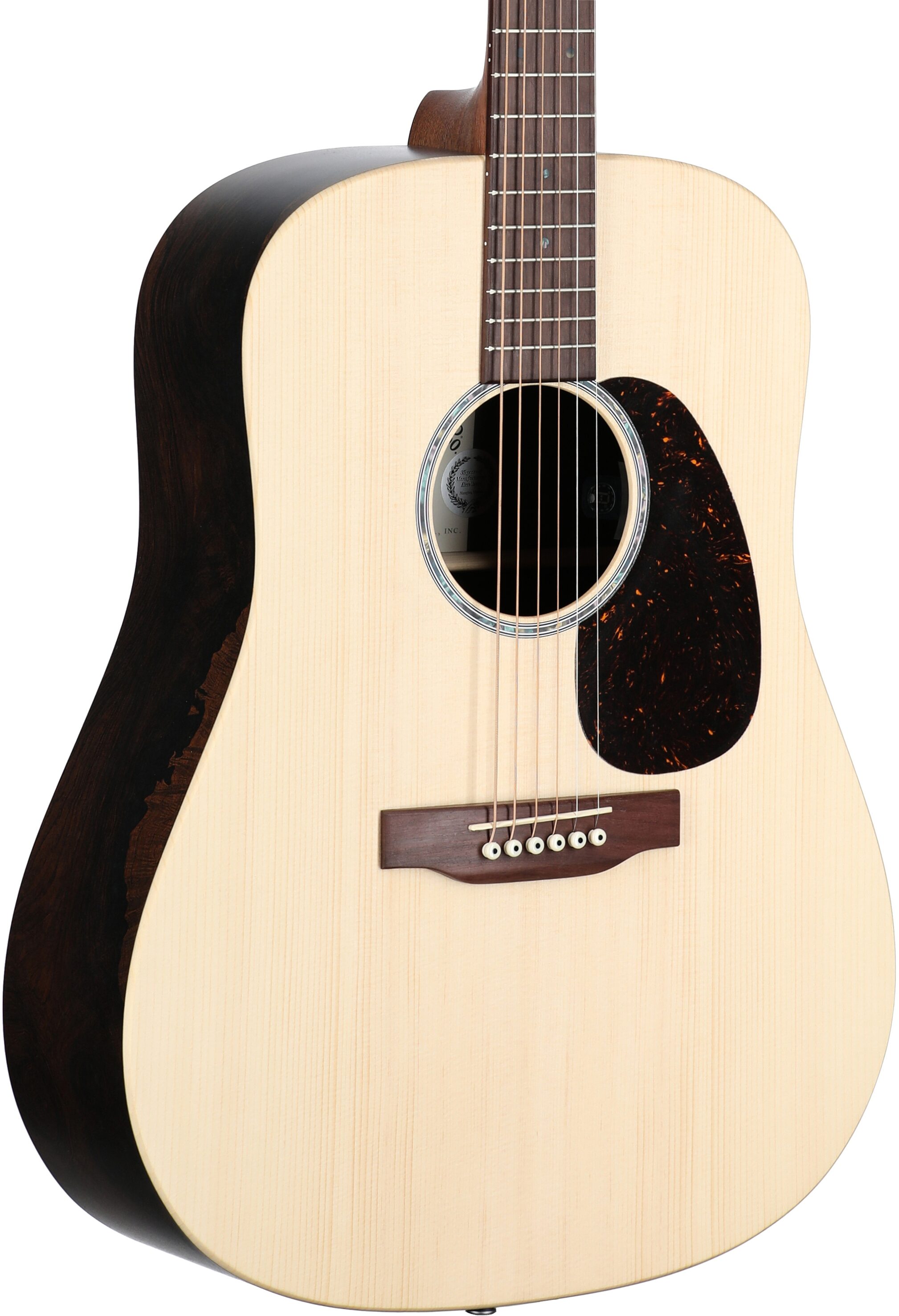 Martin D-X2E Brazilian Acoustic-Electric Guitar (with Gig Bag)