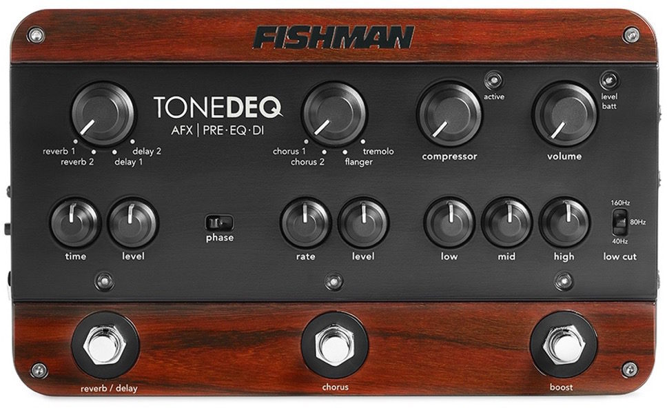 Fishman ToneDEQ AFX Preamp EQ and DI Box with Dual FX