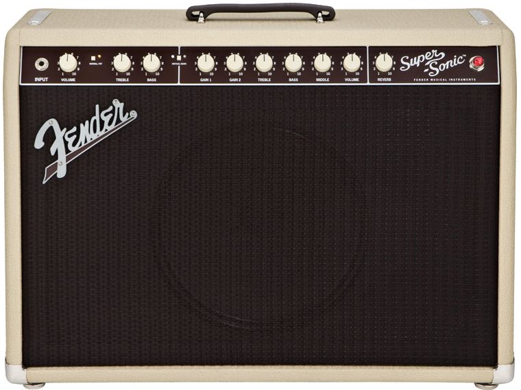 Fender Super-Sonic 22 Guitar Combo Amplifier (22 Watts, 1x12") 1 Fender Super-Sonic 22 Guitar Combo Amplifier (22 Watts, 1x12")