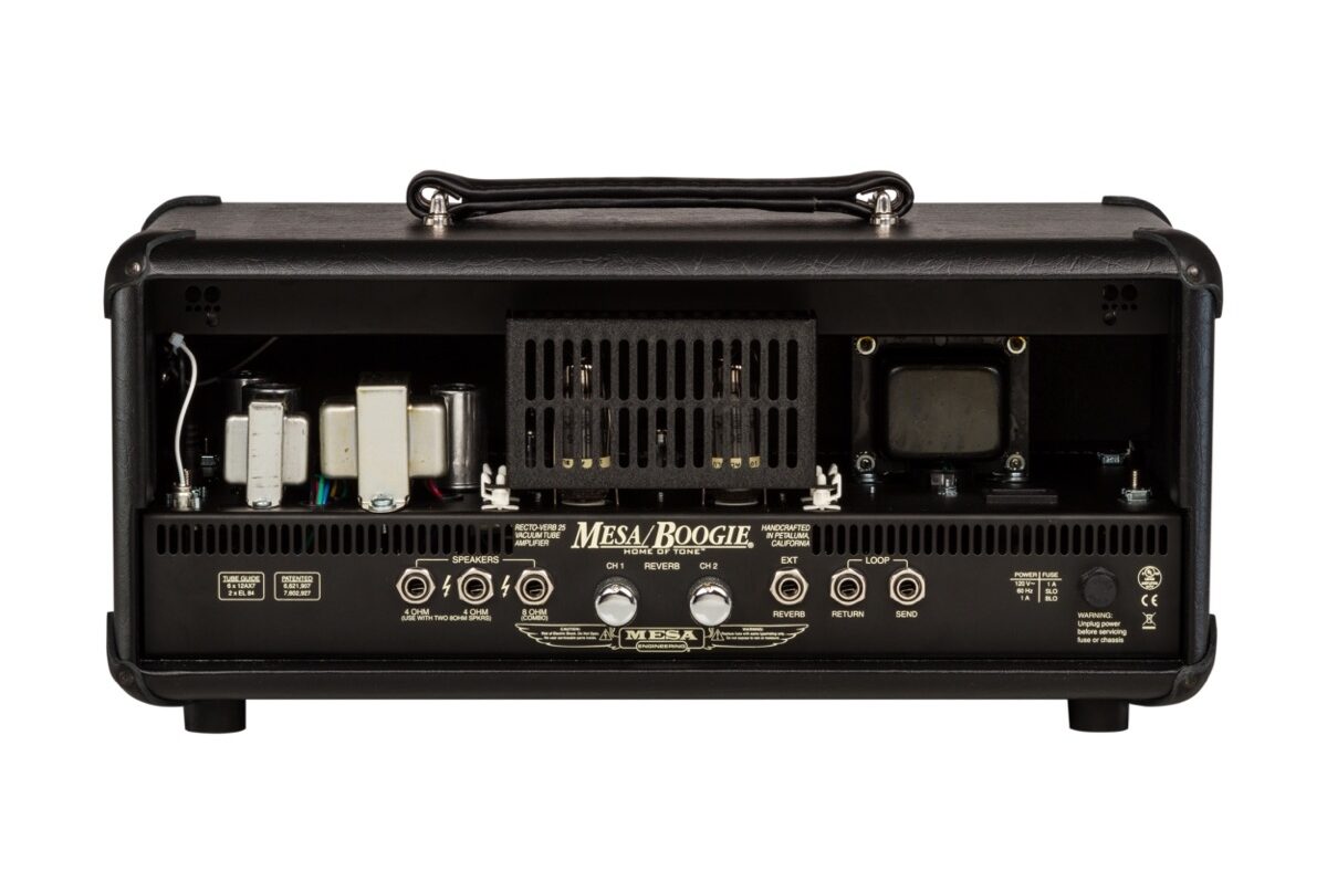 Mesa/Boogie Recto-Verb 25 Tube Guitar Amplifier Head (10/25 Watts) 2 Mesa/Boogie Recto-Verb 25 Tube Guitar Amplifier Head (10/25 Watts)