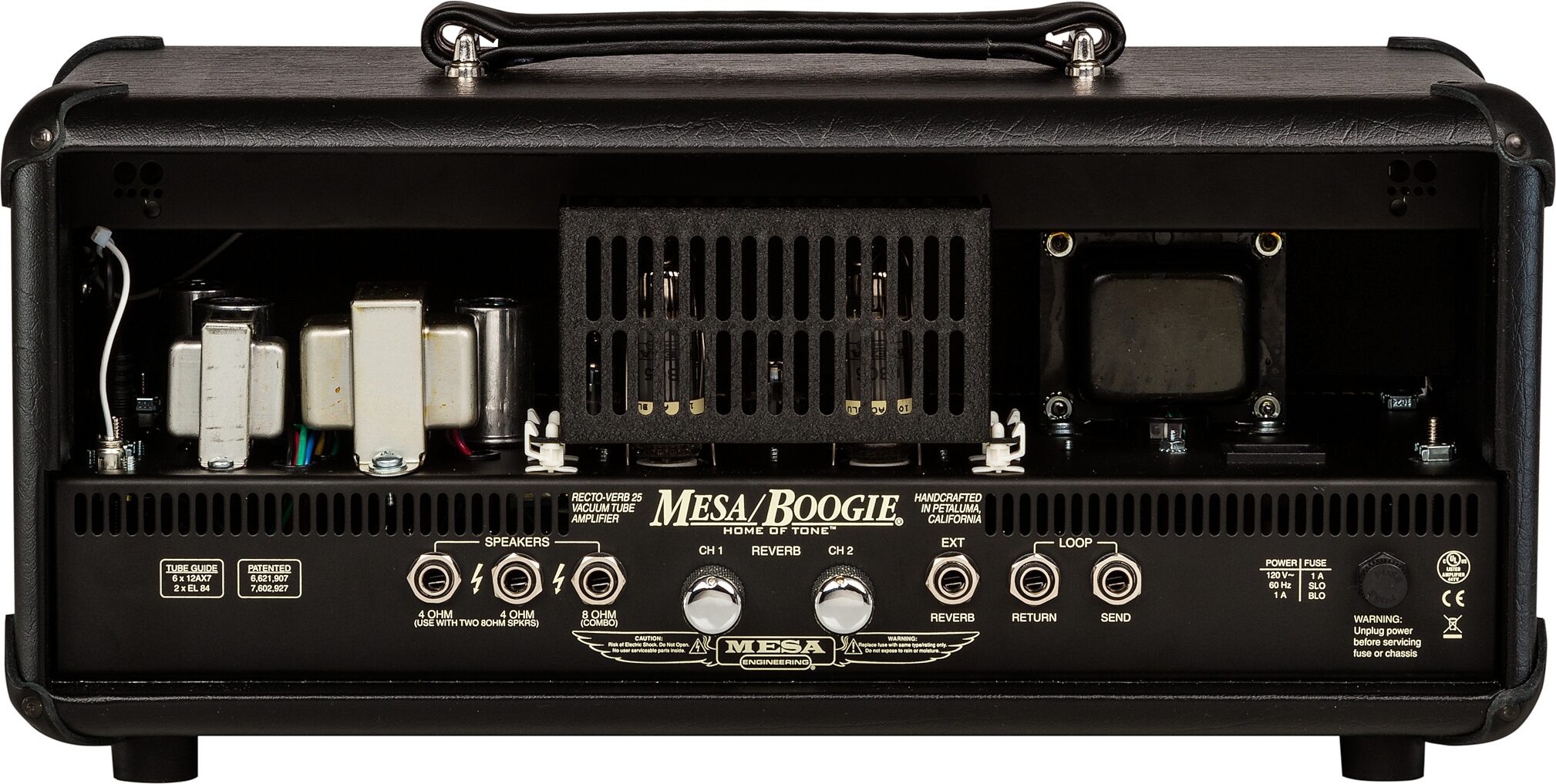 Mesa/Boogie Recto-Verb 25 Tube Guitar Amplifier Head (10/25 Watts) 5 Mesa/Boogie Recto-Verb 25 Tube Guitar Amplifier Head (10/25 Watts)
