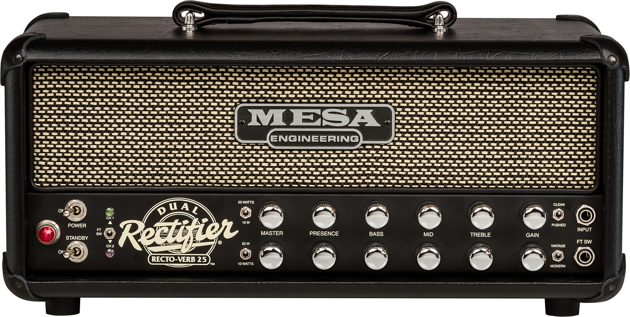 Mesa/Boogie Recto-Verb 25 Tube Guitar Amplifier Head (10/25 Watts) 6 Mesa/Boogie Recto-Verb 25 Tube Guitar Amplifier Head (10/25 Watts)
