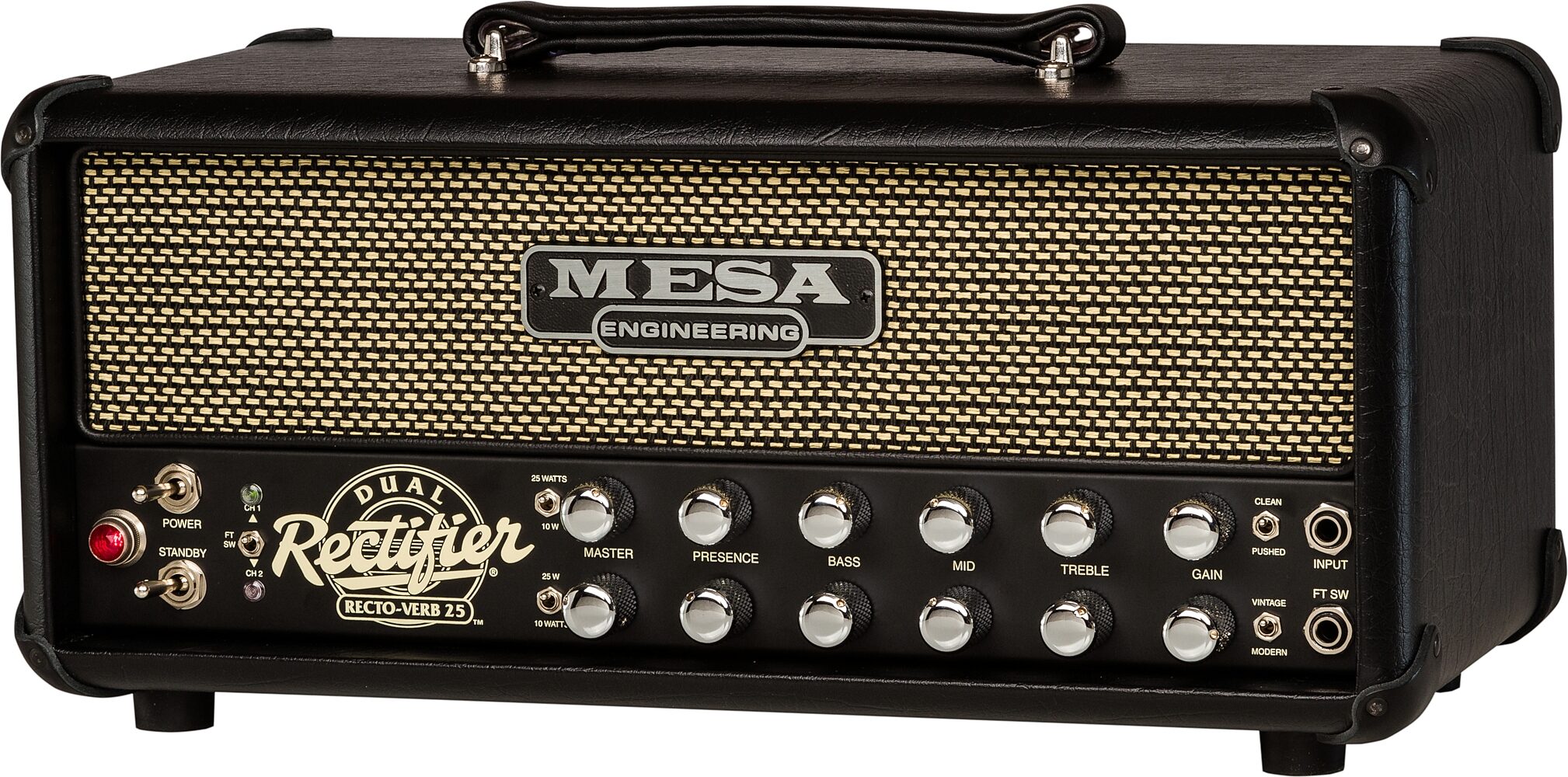 Mesa/Boogie Recto-Verb 25 Tube Guitar Amplifier Head (10/25 Watts) 7 Mesa/Boogie Recto-Verb 25 Tube Guitar Amplifier Head (10/25 Watts)