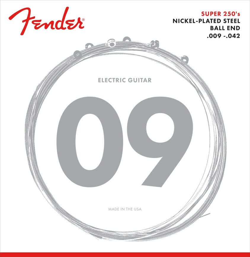 Fender Super 250s Electric Guitar Strings