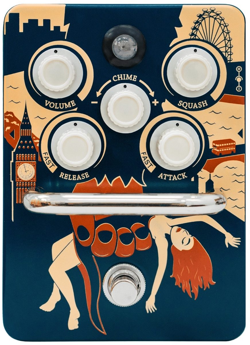 Orange Kongpressor Analog Class A Compression Pedal