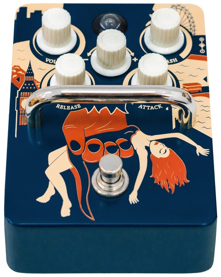 Orange Kongpressor Analog Class A Compression Pedal 5 Orange Kongpressor Analog Class A Compression Pedal