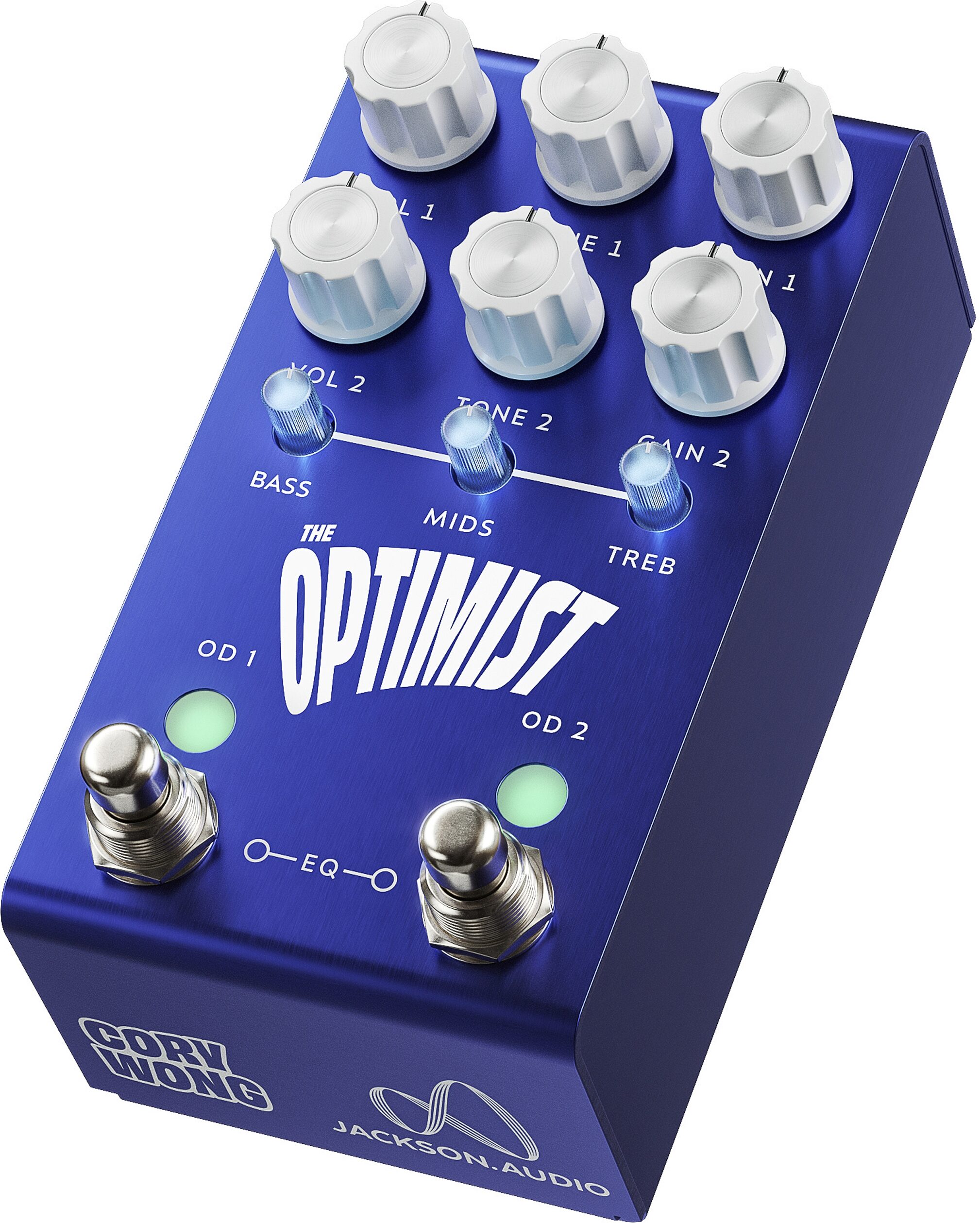 Jackson Audio Optimist Dual Overdrive and EQ Pedal 4 Jackson Audio Optimist Dual Overdrive and EQ Pedal